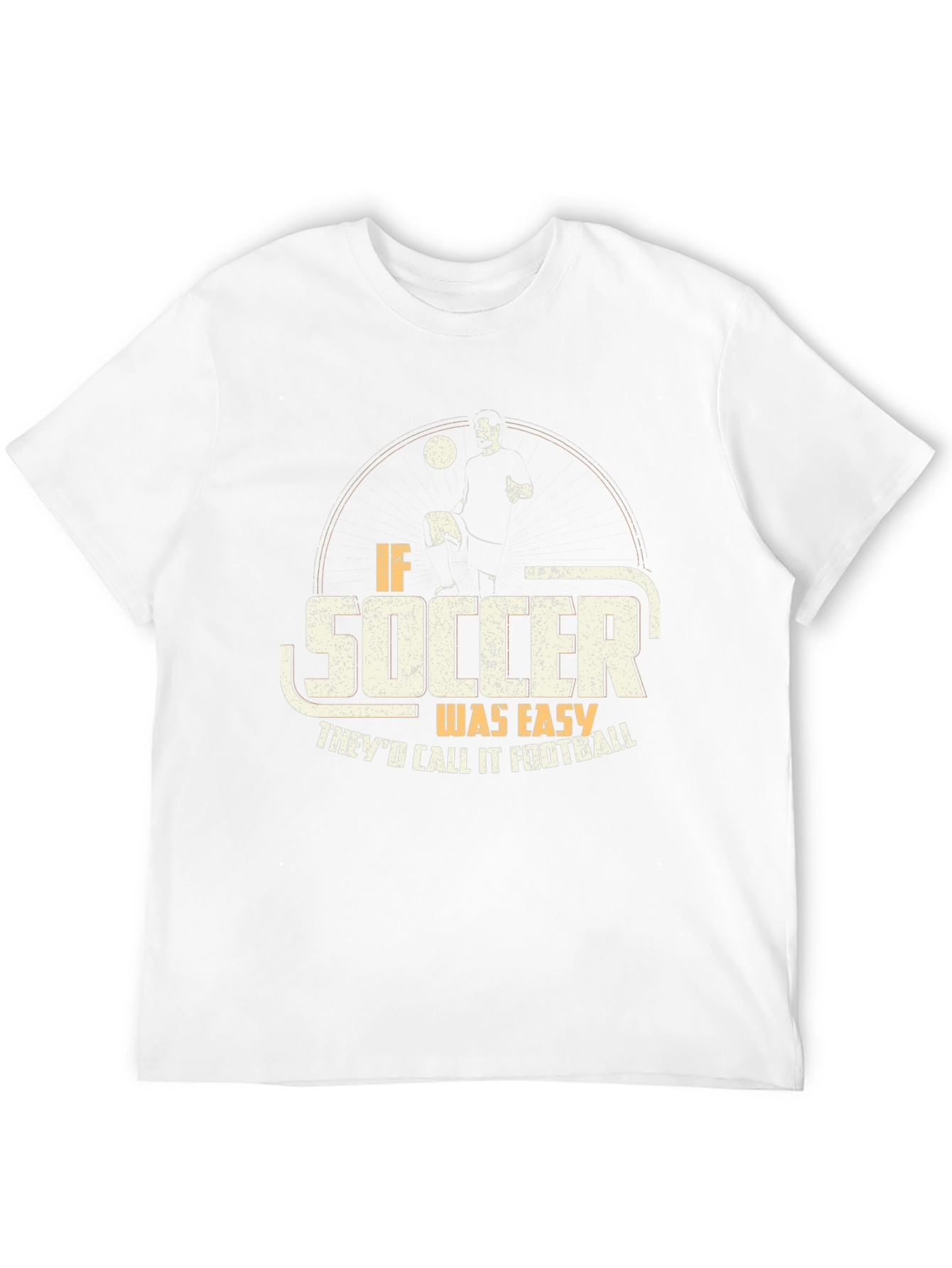 Funny Soccer Football T-Shirt for Athletes
