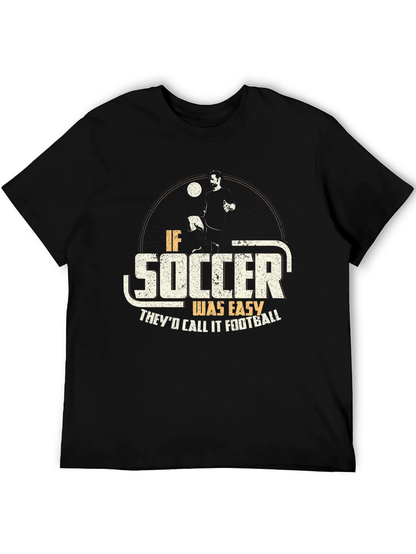 Funny Soccer Football T-Shirt for Athletes