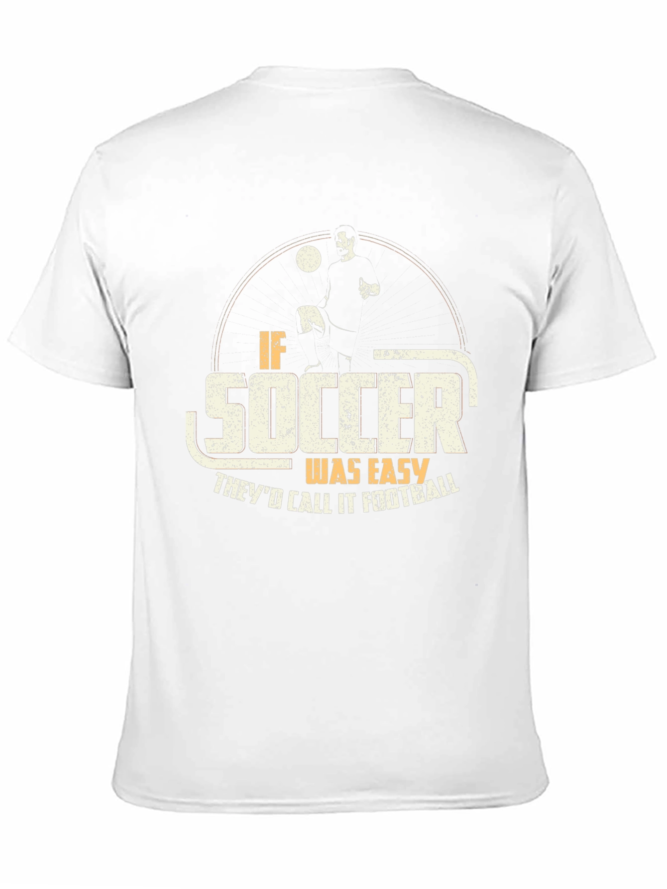 Funny Soccer Football T-Shirt for Athletes