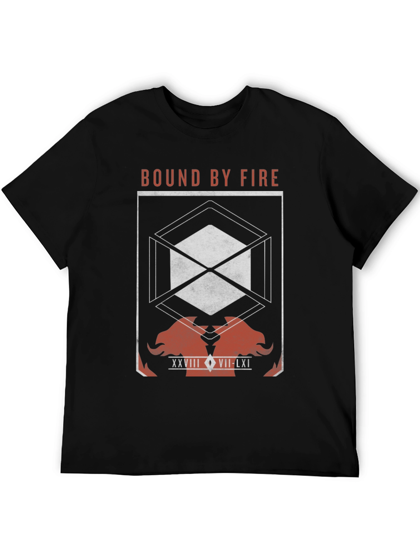 Bound By Fire Graphic T-Shirt - Black