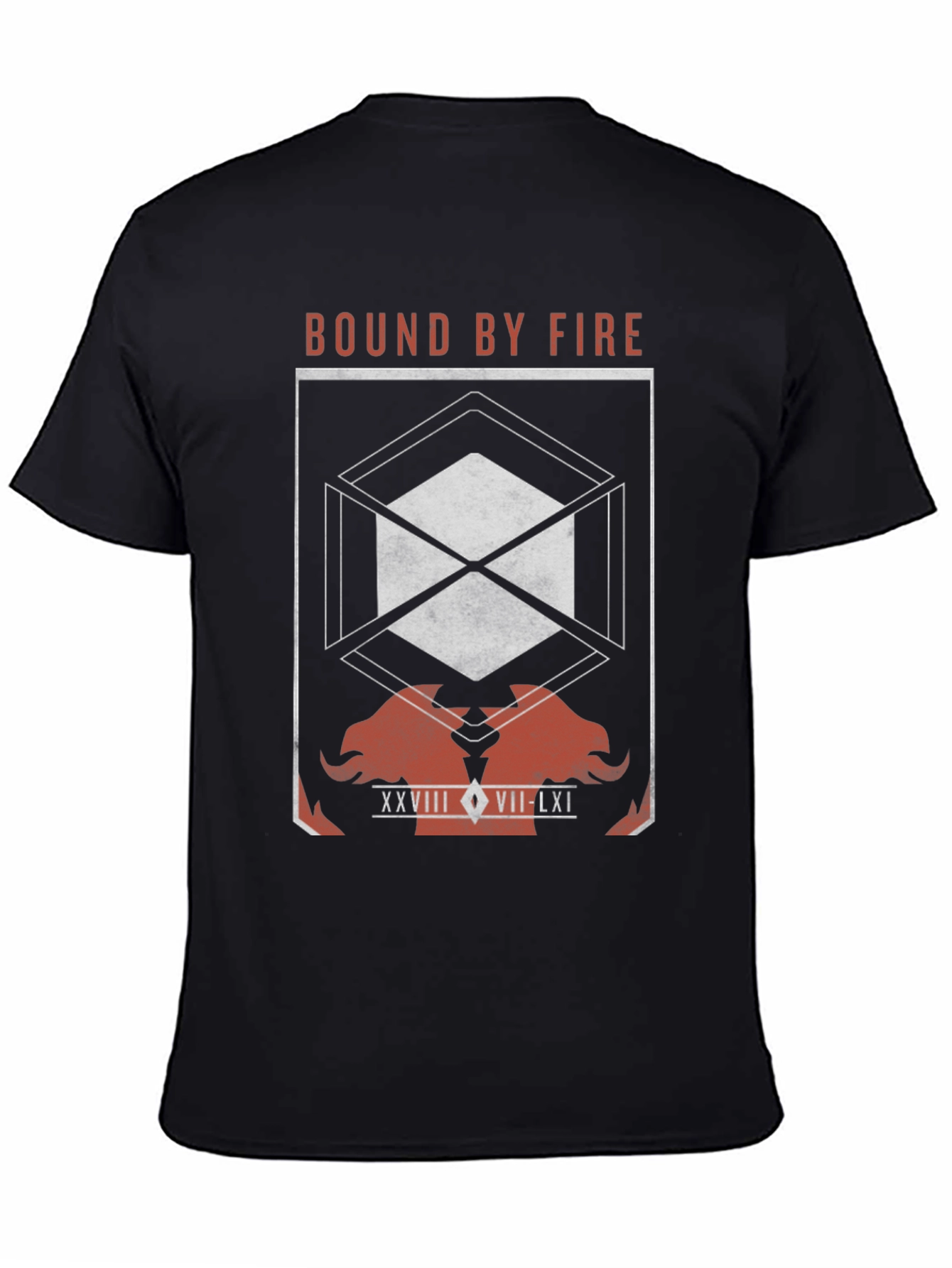 Bound By Fire Graphic T-Shirt - Black