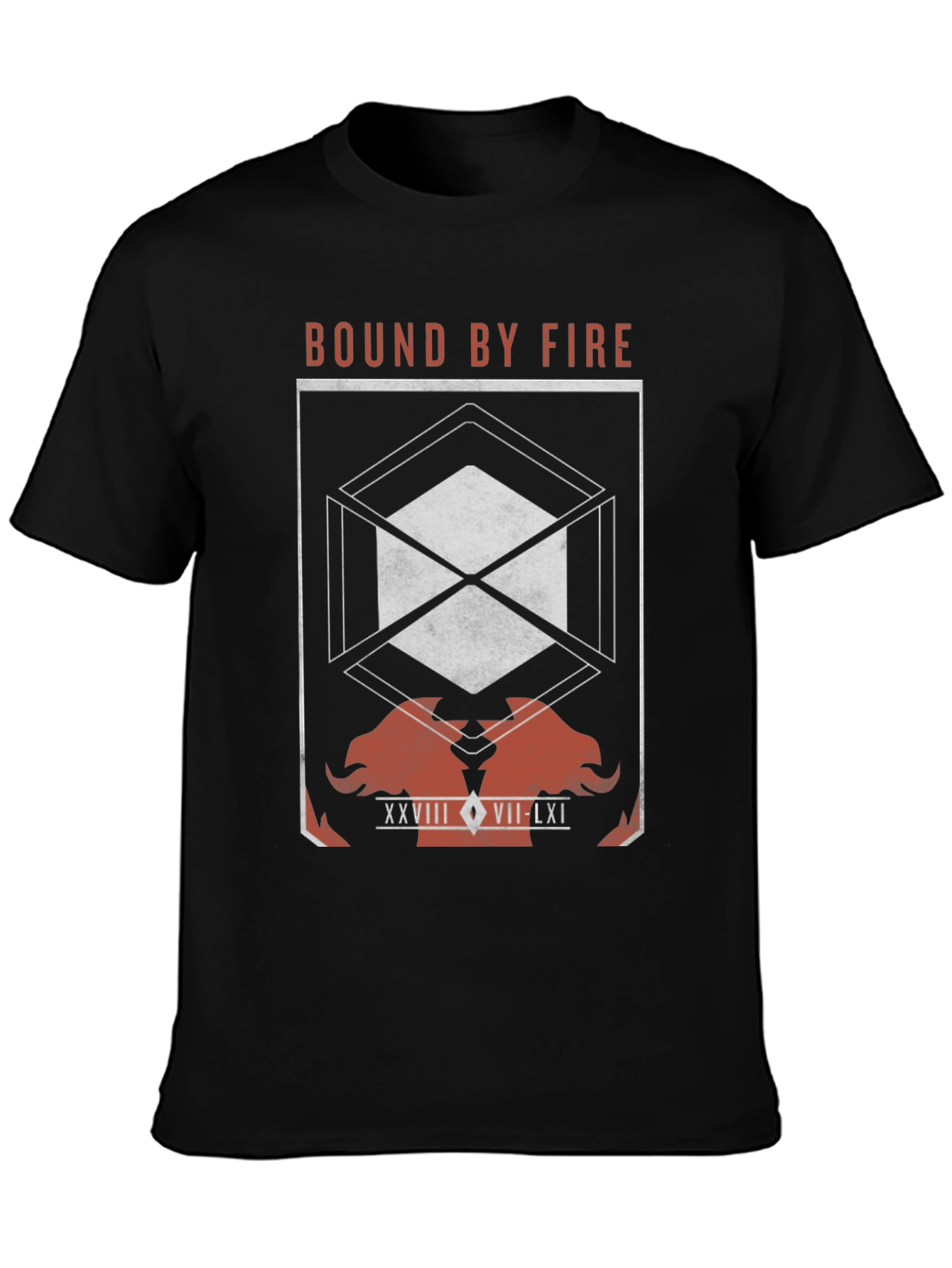 Bound By Fire Graphic T-Shirt - Black