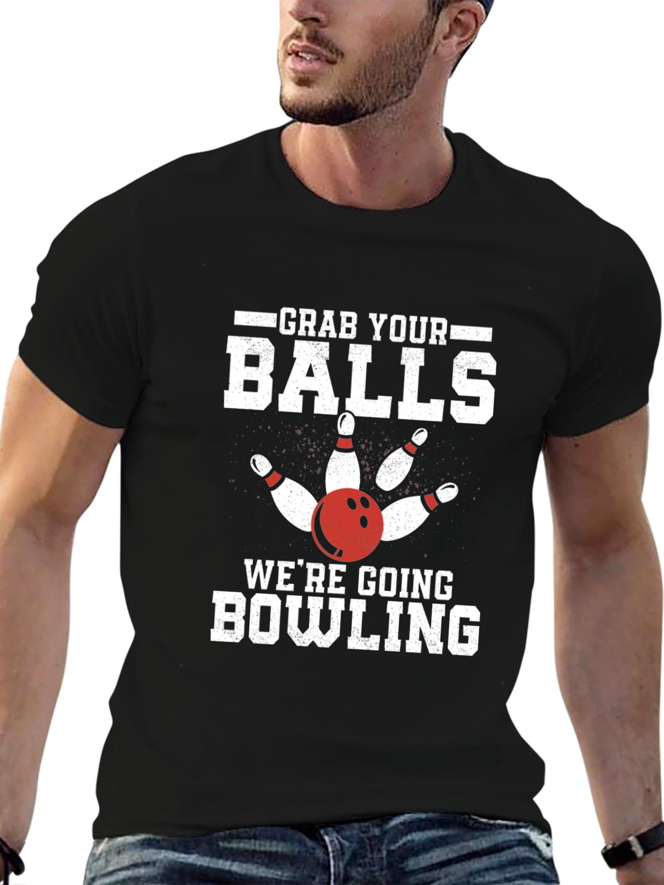 Grab Your Balls Were Going Bowling T-Shirt