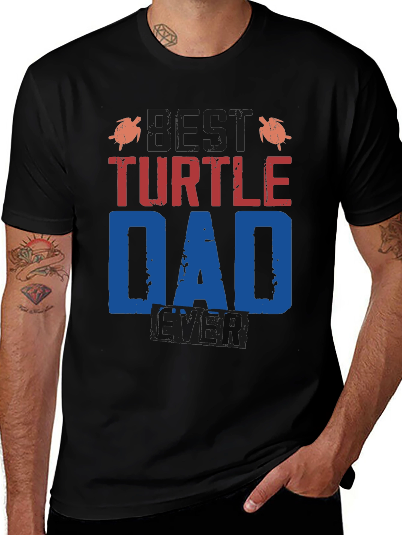 Best Turtle Dad Ever T-Shirt