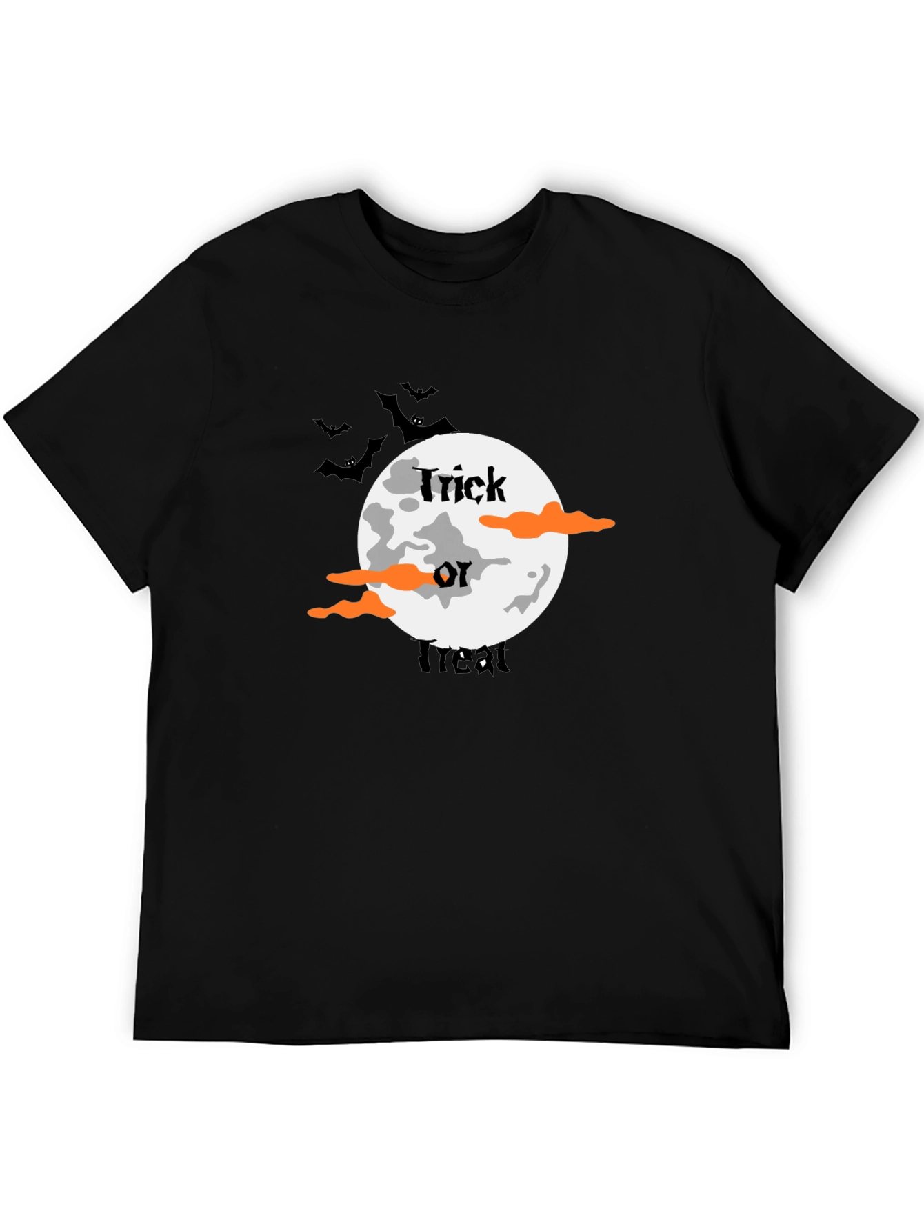 Halloween Trick or Treat Black T-Shirt
