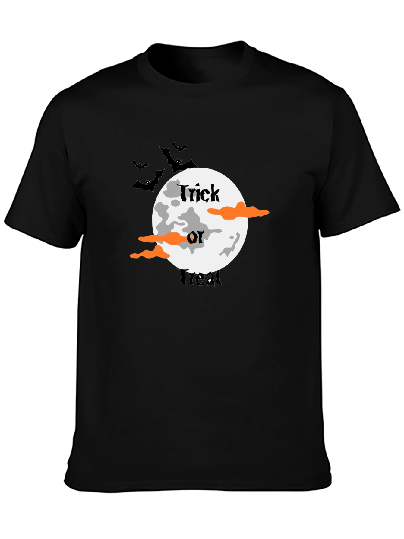 Halloween Trick or Treat Black T-Shirt