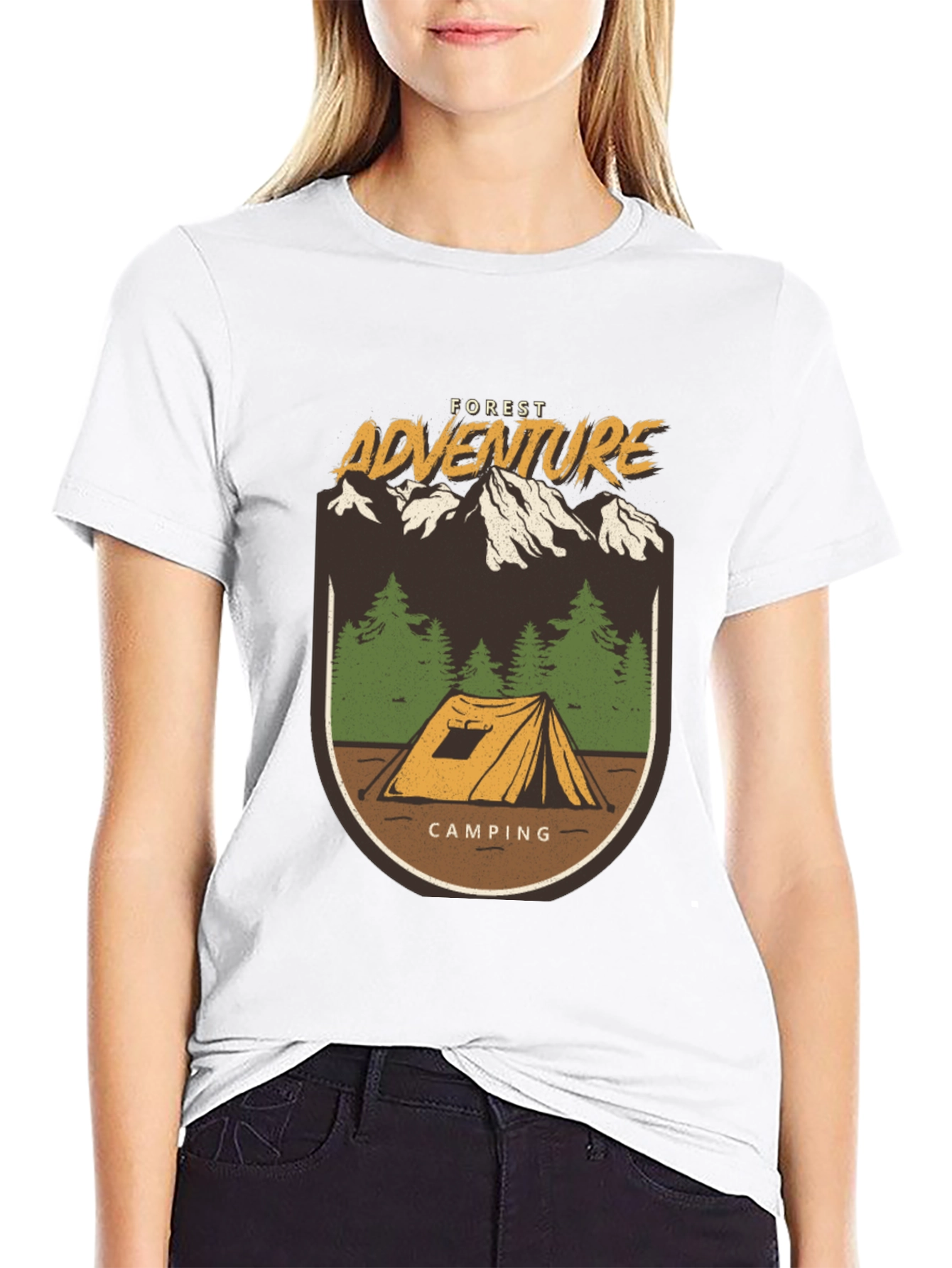 Forest Adventure Camping Graphic T-Shirt