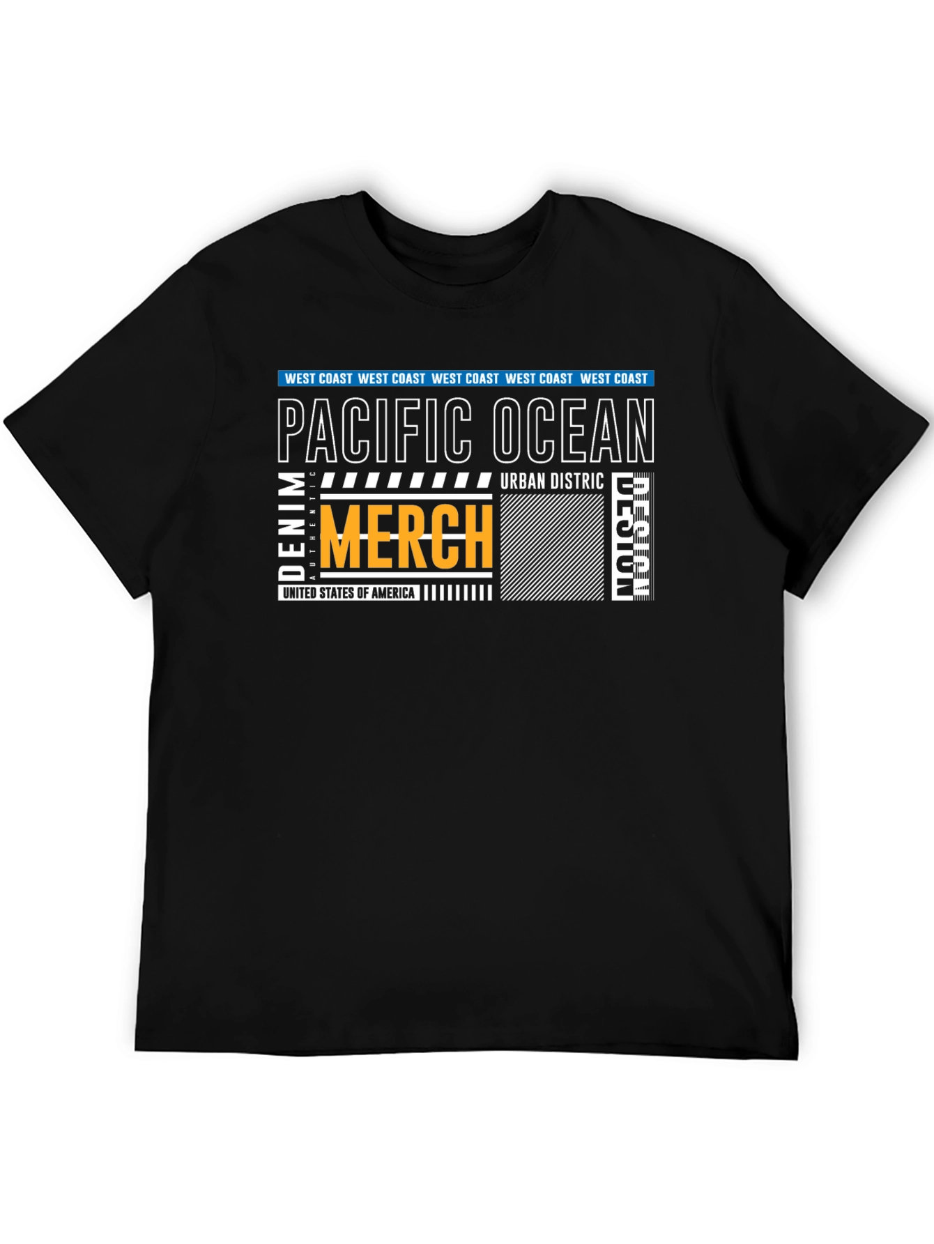 Pacific Ocean Graphic Print T-Shirt