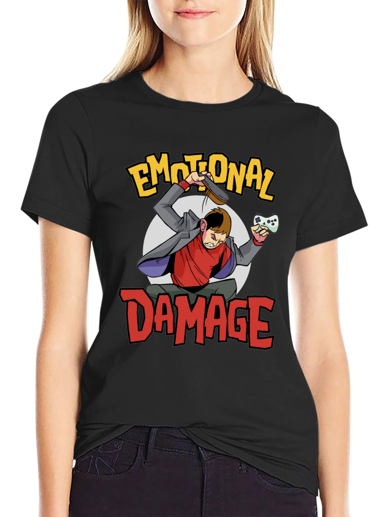 Emotional Damage T-Shirt - Rage Gaming Tee