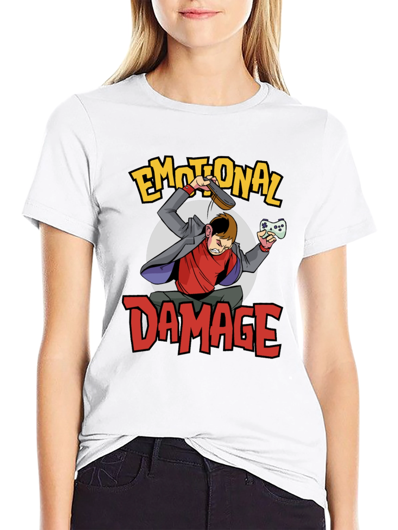 Emotional Damage T-Shirt - Rage Gaming Tee