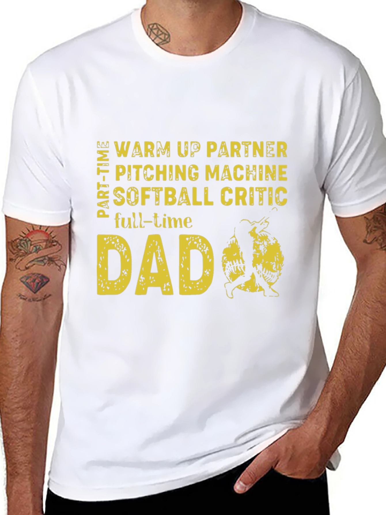 Dad Softball T-Shirt