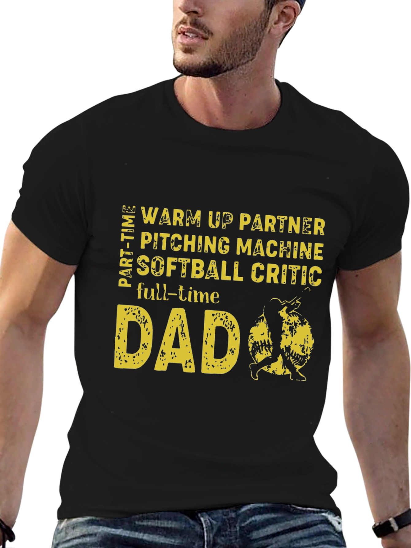 Dad Softball T-Shirt