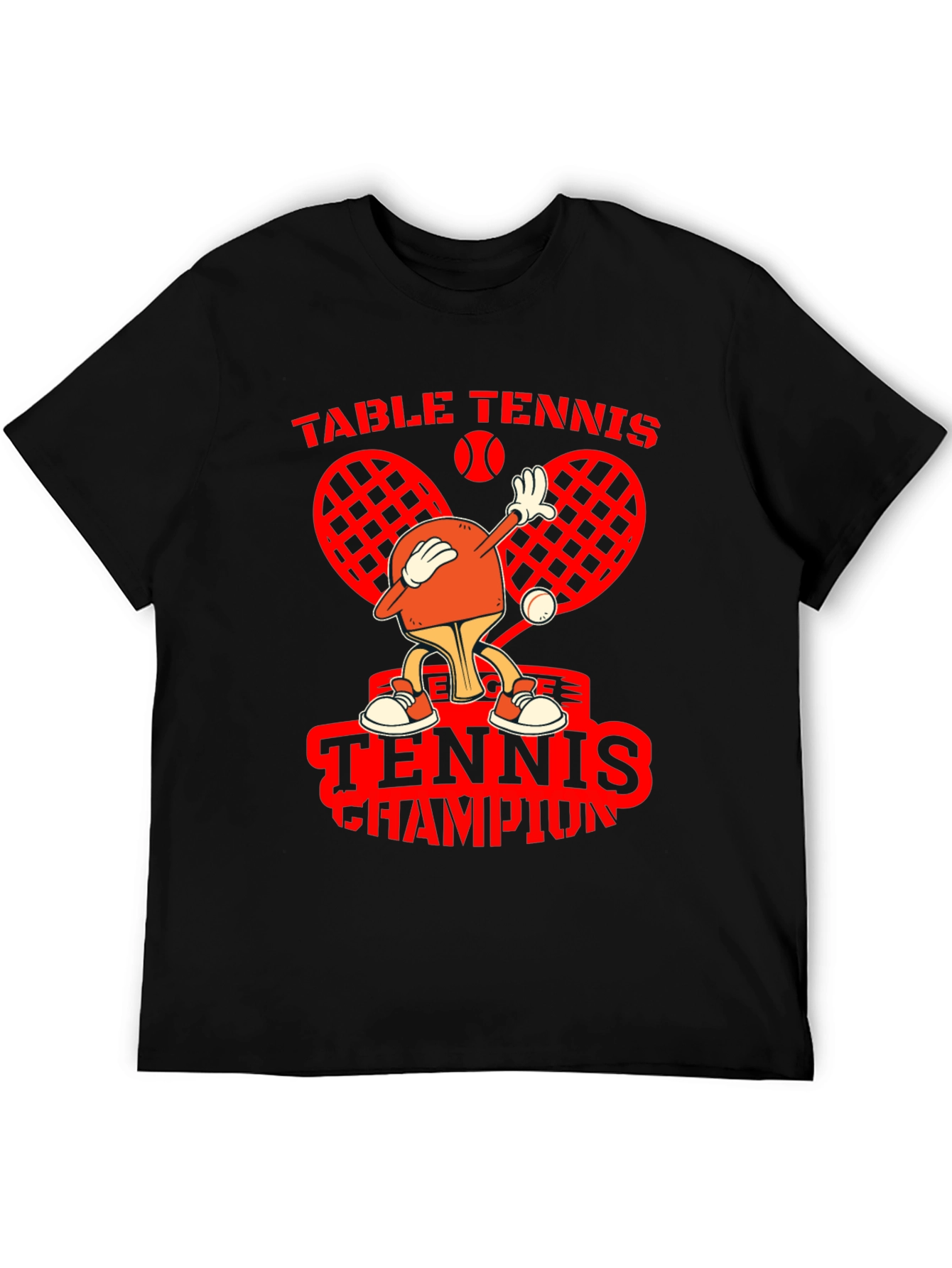 Table Tennis Champion Graphic T-Shirt