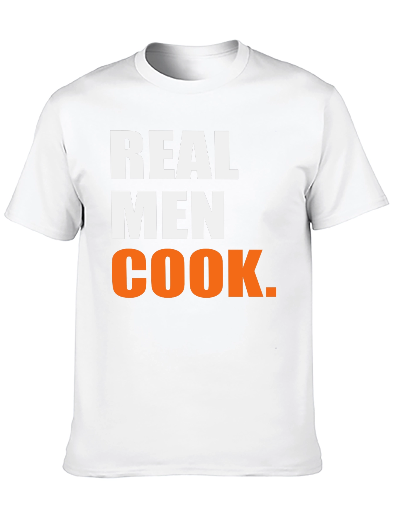 Real Men Cook Graphic T-Shirt