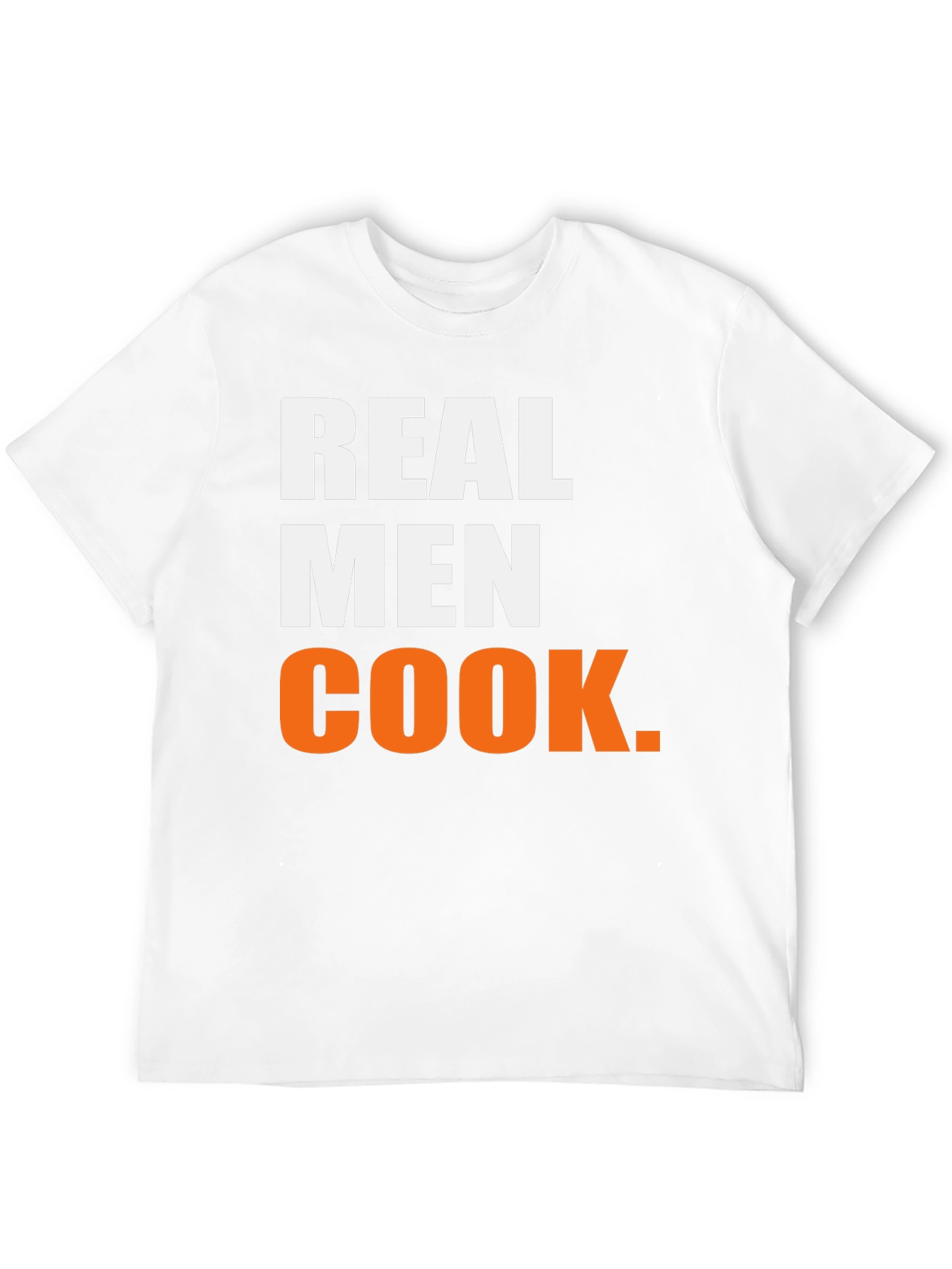 Real Men Cook Graphic T-Shirt