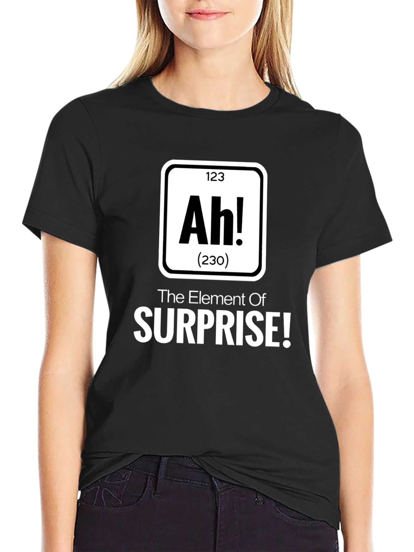 Ah! The Element of Surprise Mens T-Shirt