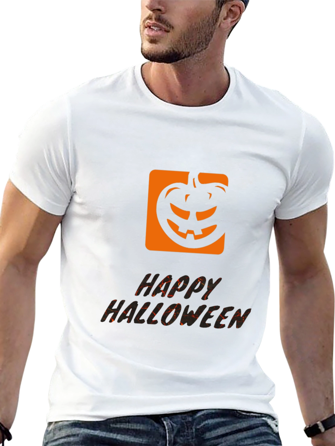 Halloween Pumpkin T-Shirt - Spooky Season Apparel