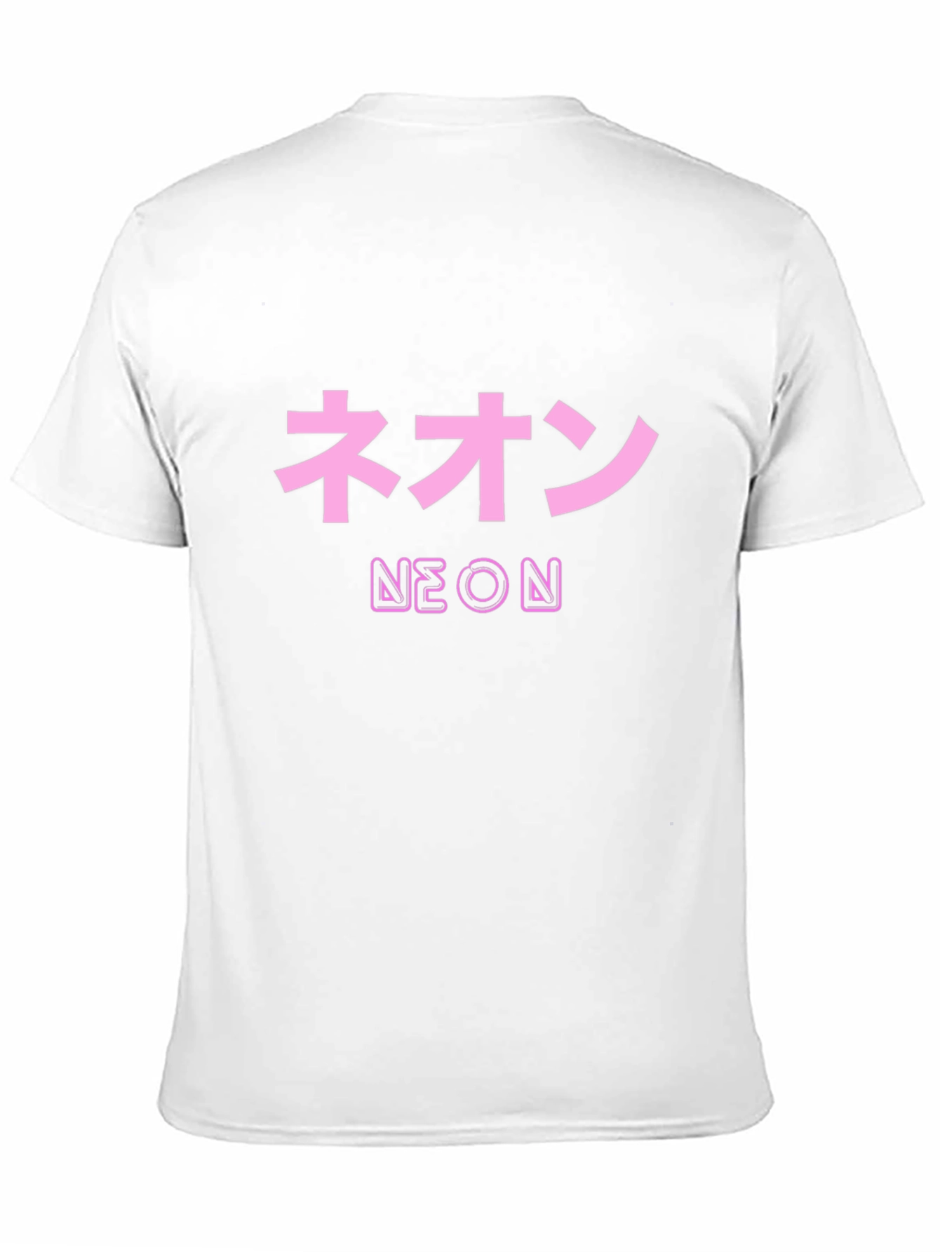 Neon Text Graphic Tee - Urban Style