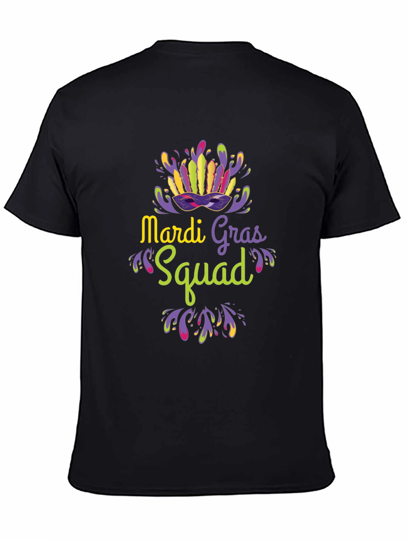 Mardi Gras Squad Tee - Festive Party Shirt
