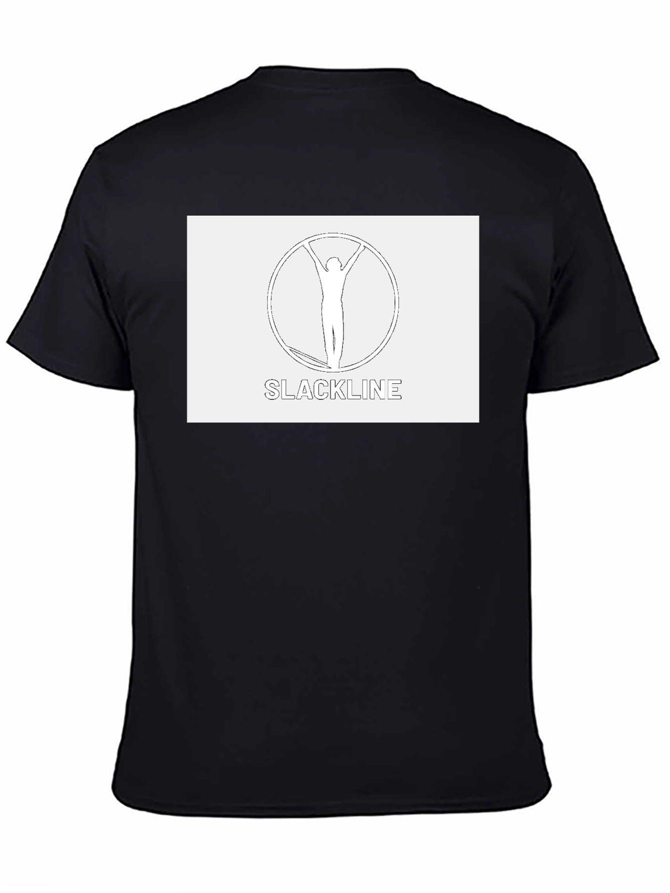 Slackline T-Shirt - Black Unique Design