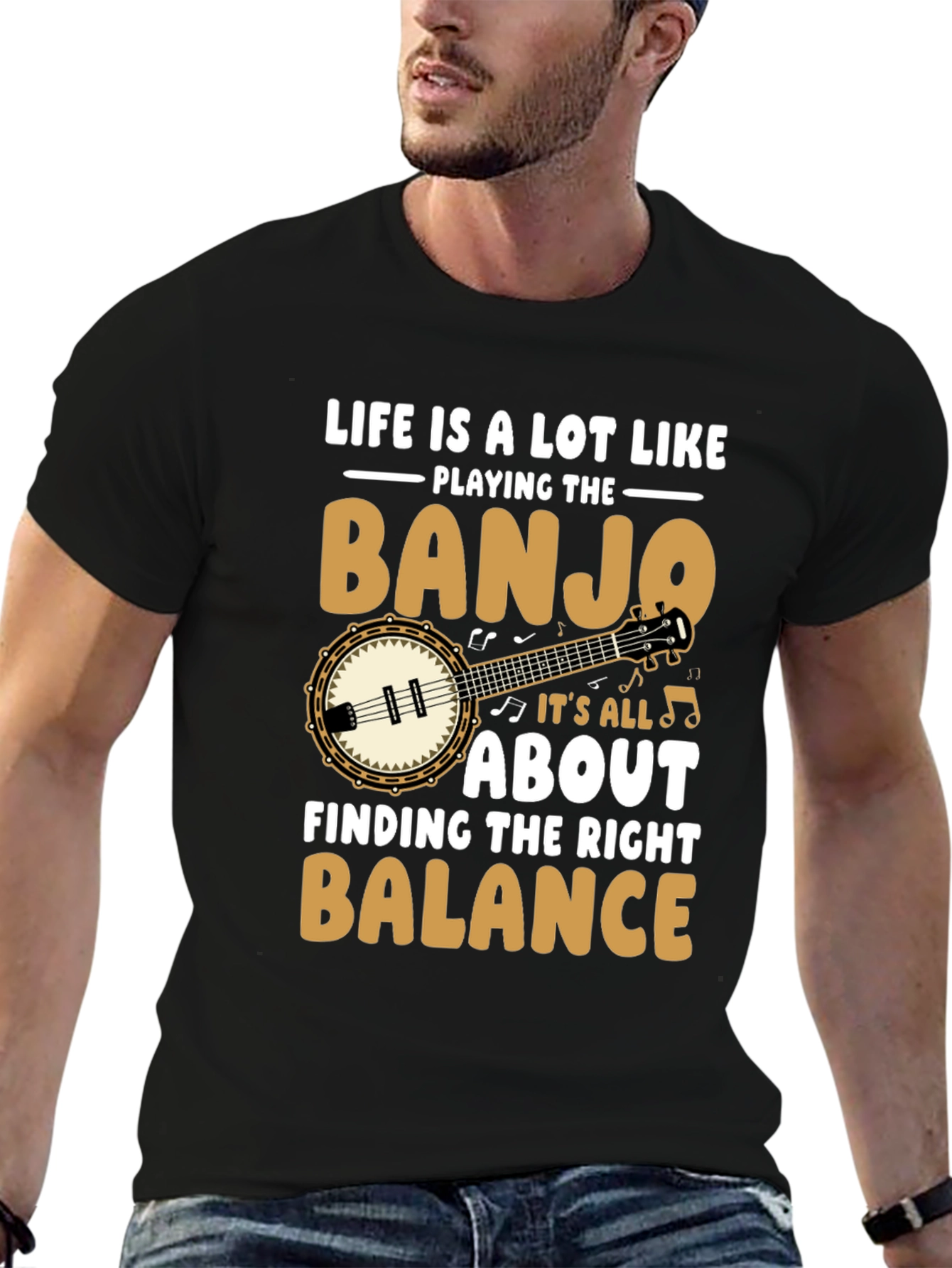 Life is a Lot Like Playing the Banjo T-Shirt
