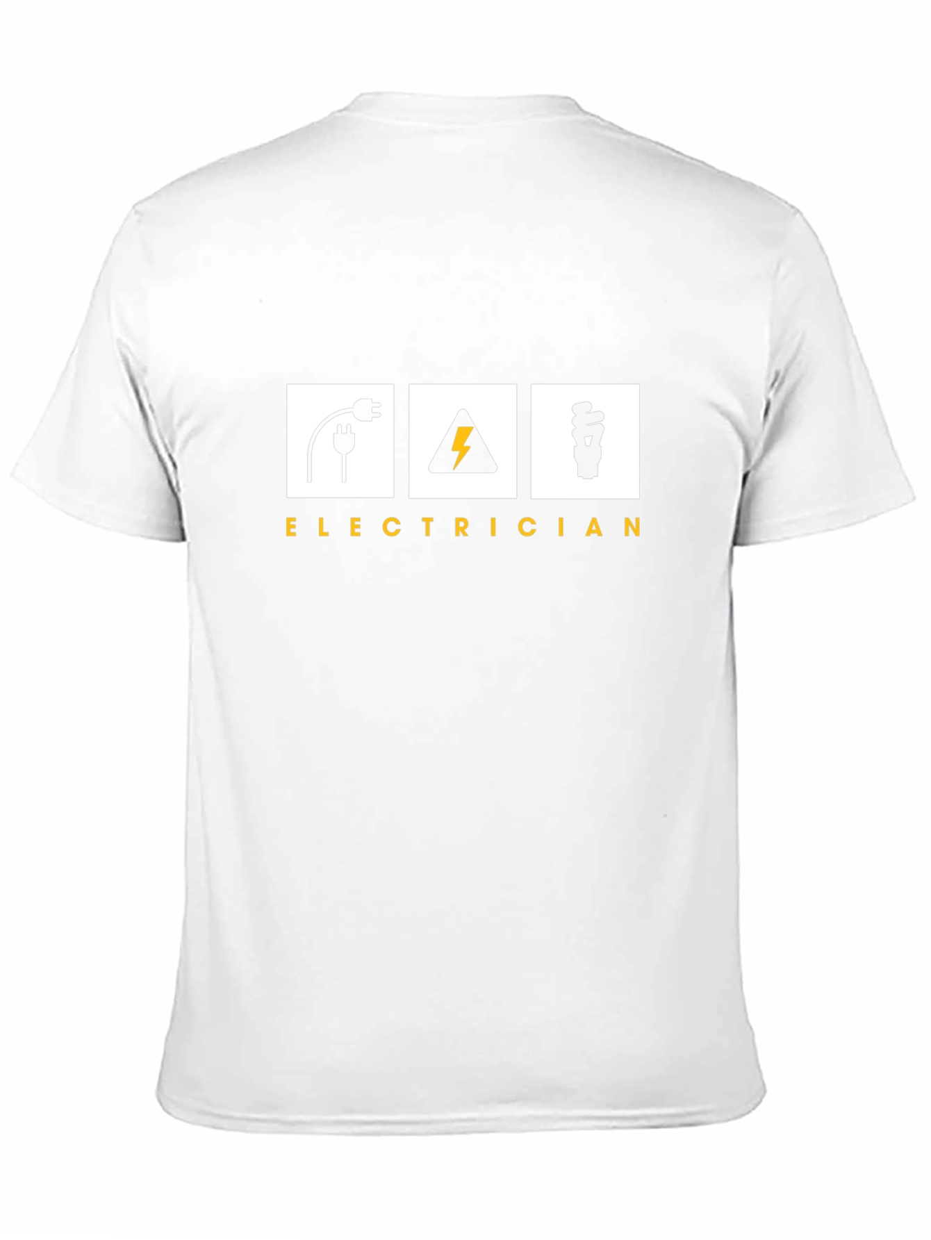 Electrician Graphic T-Shirt - Black Crew Neck