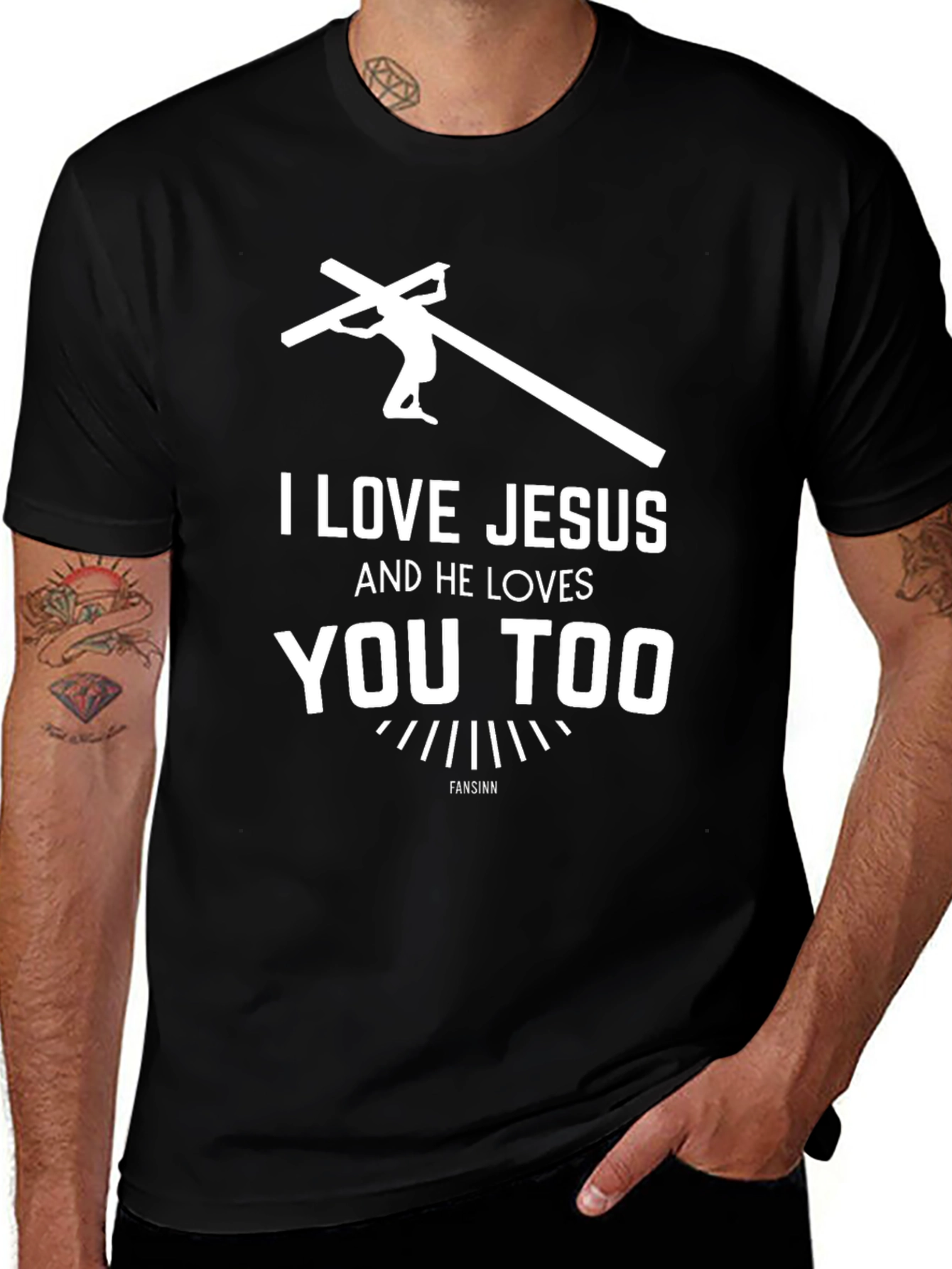 I Love Jesus Graphic T-Shirt