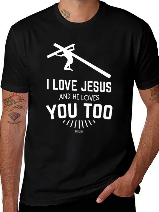 I Love Jesus Graphic T-Shirt