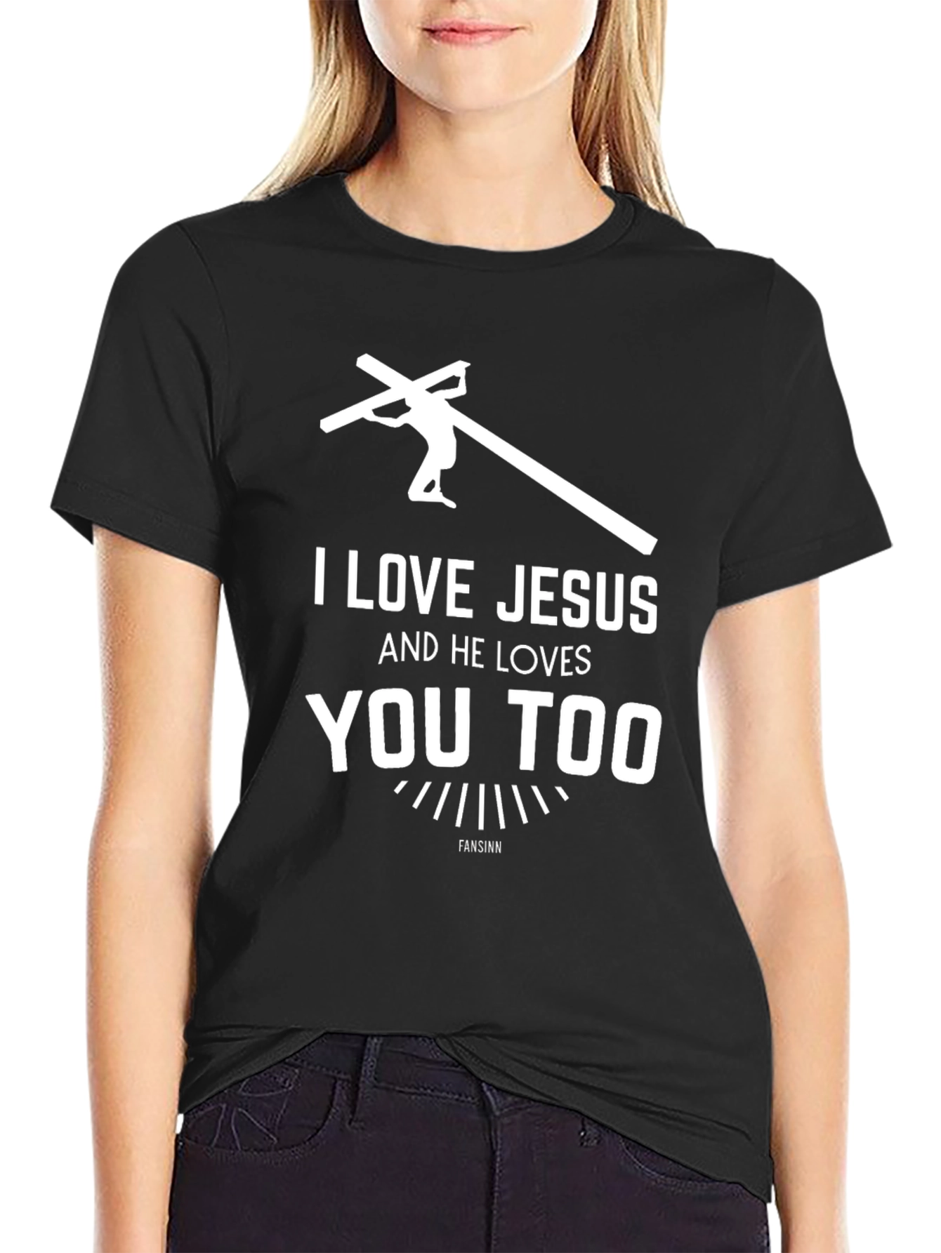 I Love Jesus Graphic T-Shirt