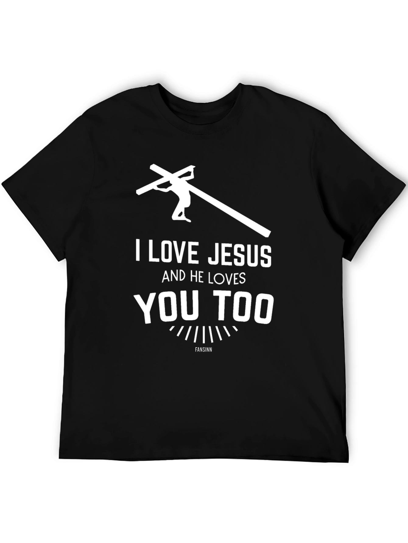 I Love Jesus Graphic T-Shirt