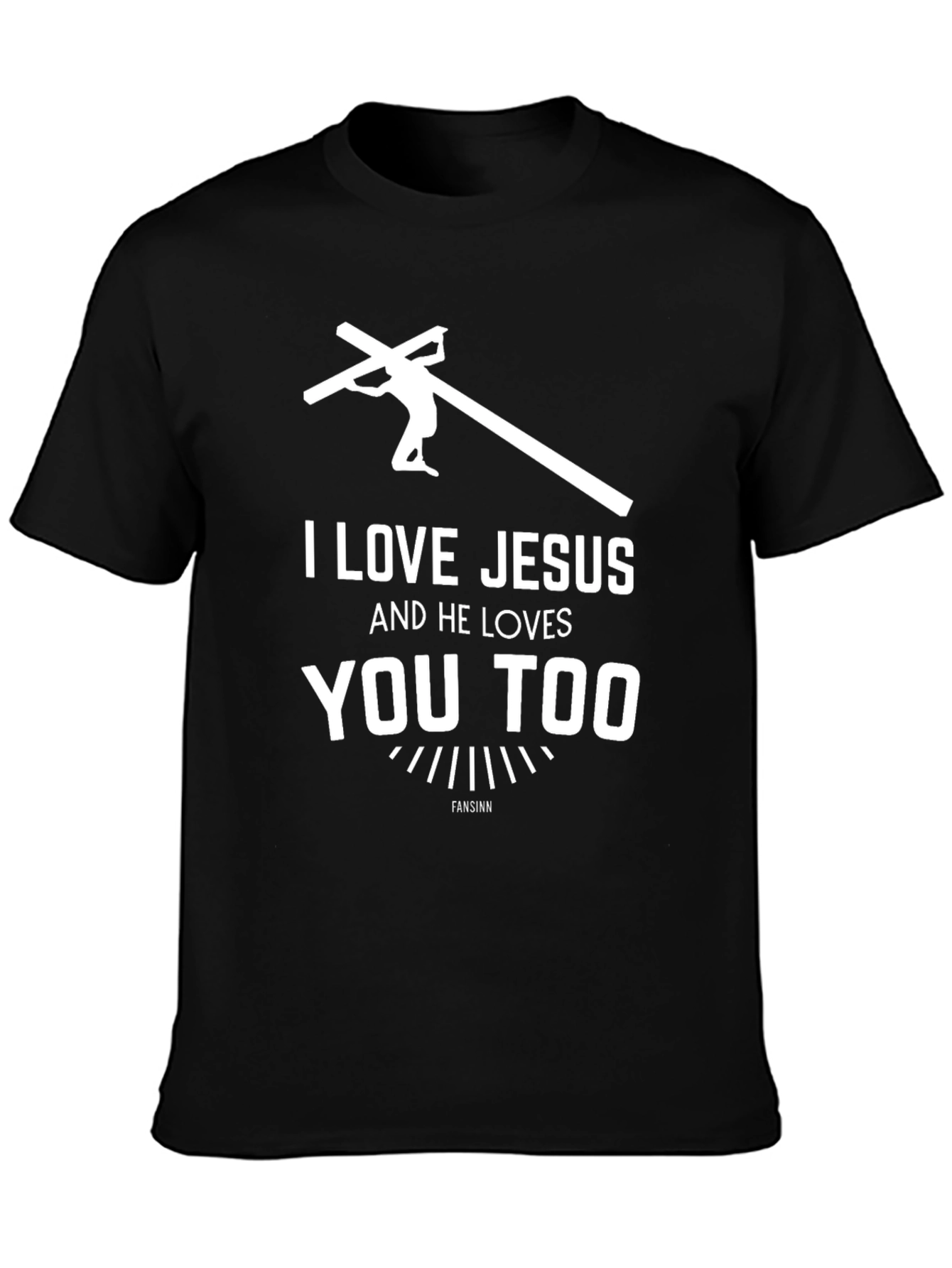 I Love Jesus Graphic T-Shirt