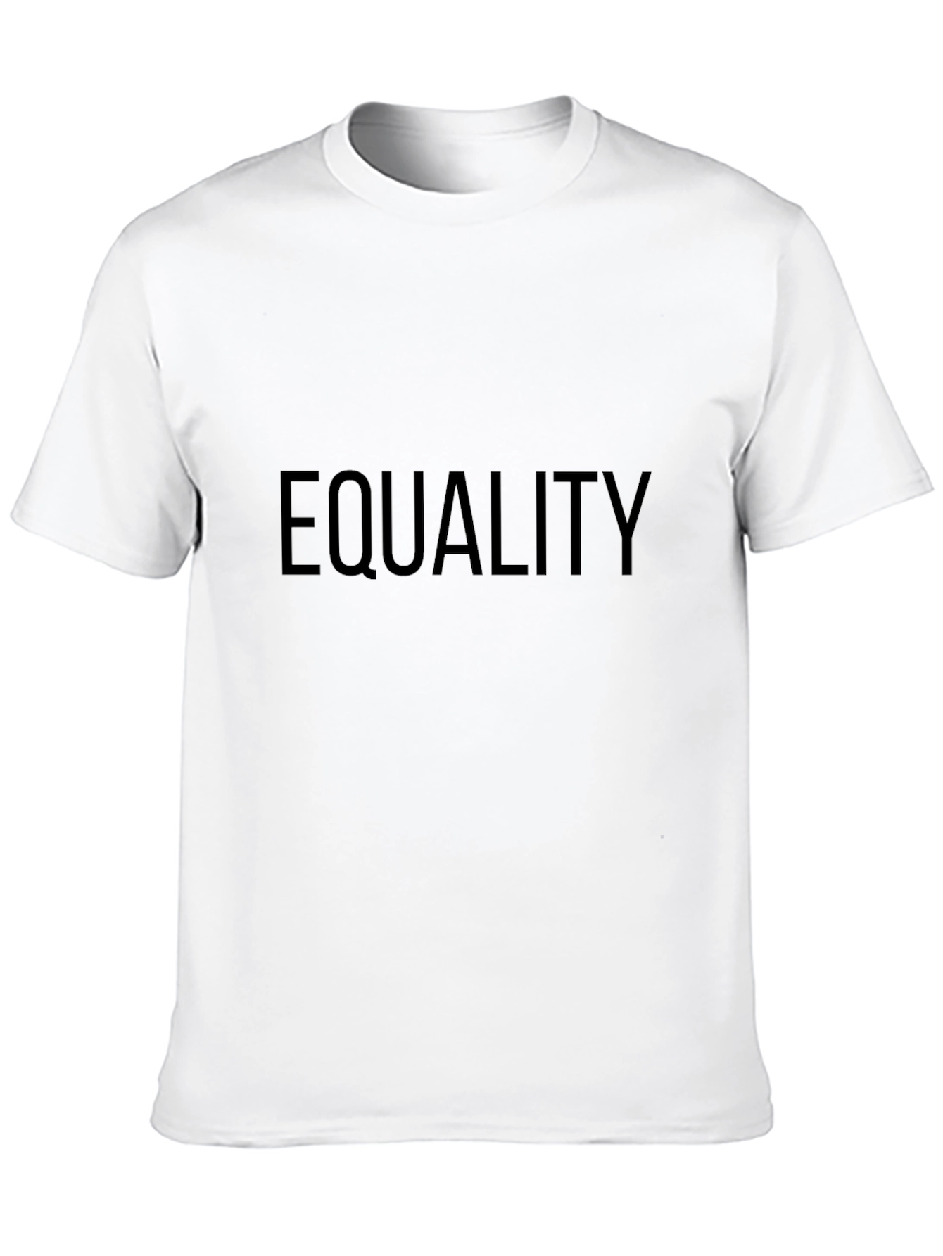 Equality Black T-Shirt - Statement Tee