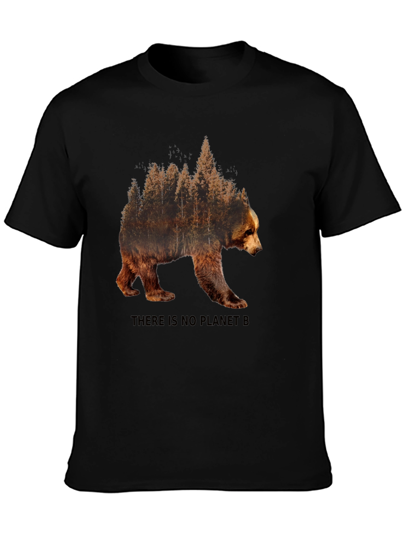 Bear Forest Graphic Tee - Save the Planet