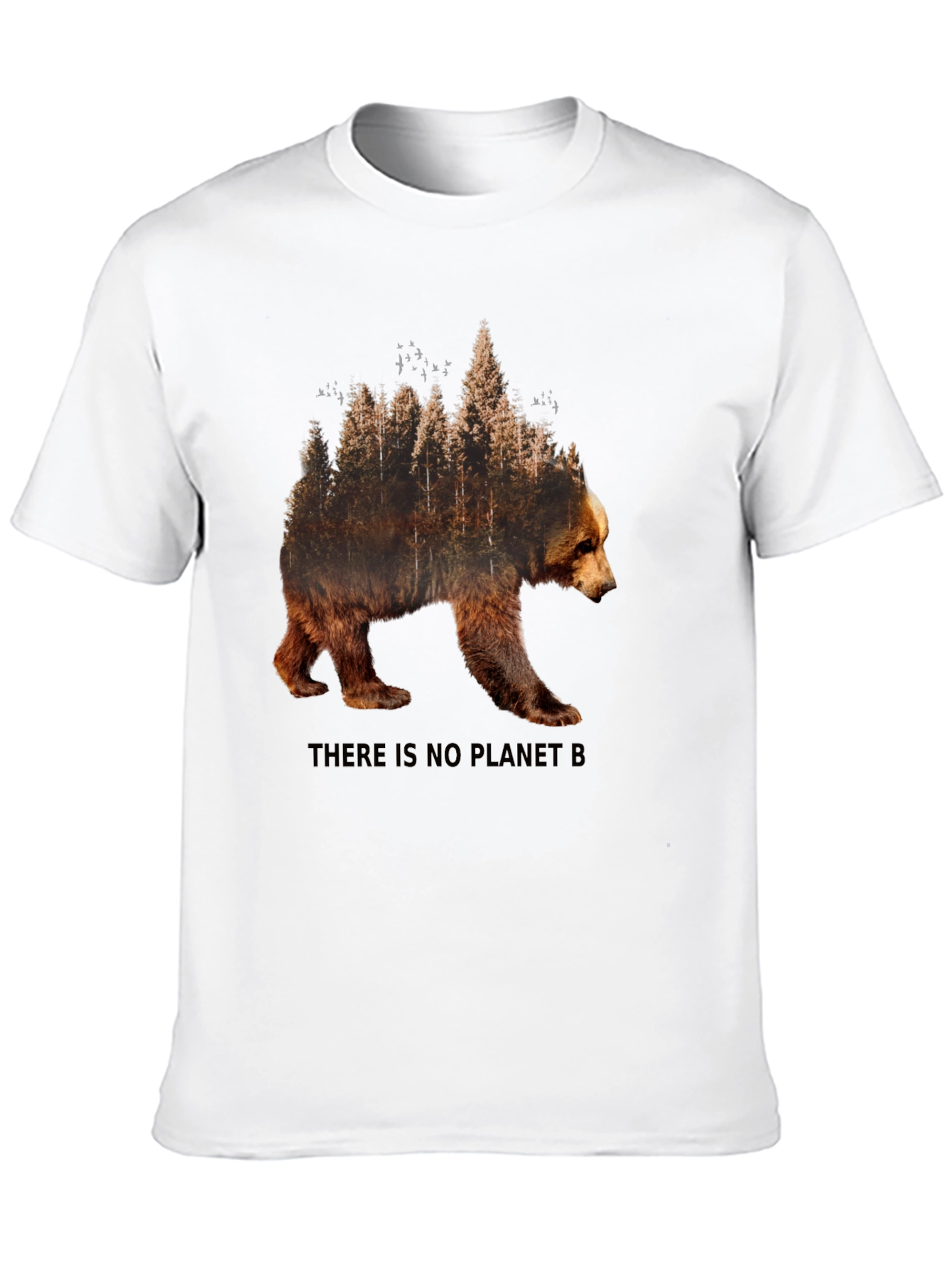 Bear Forest Graphic Tee - Save the Planet