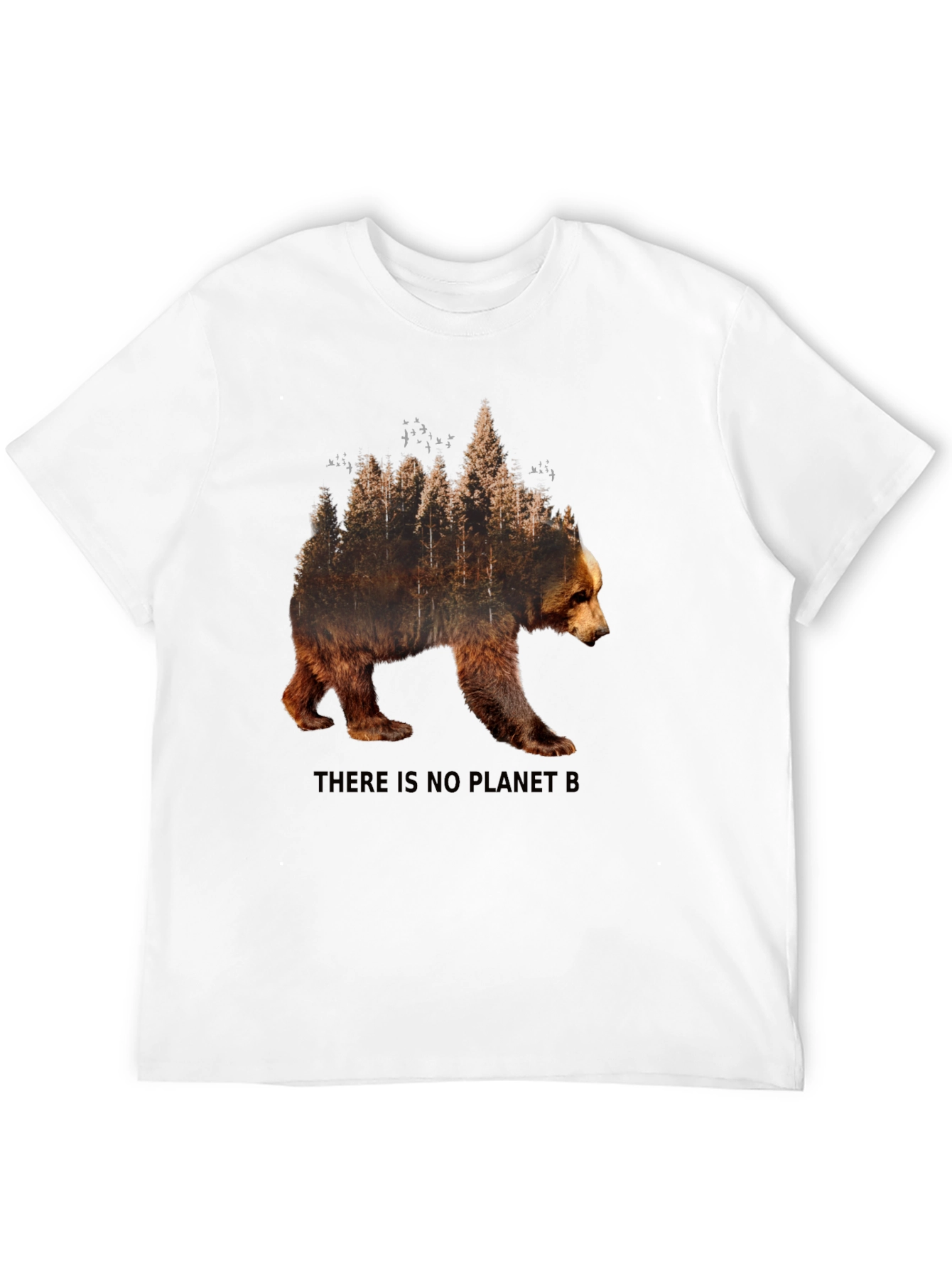 Bear Forest Graphic Tee - Save the Planet