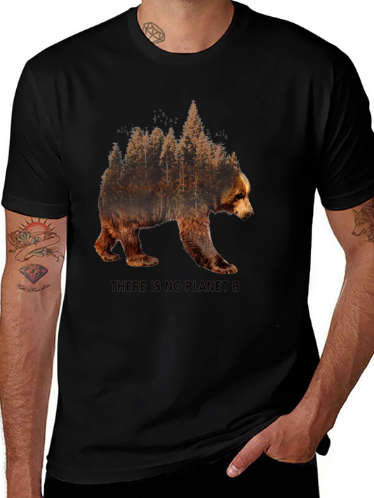 Bear Forest Graphic Tee - Save the Planet