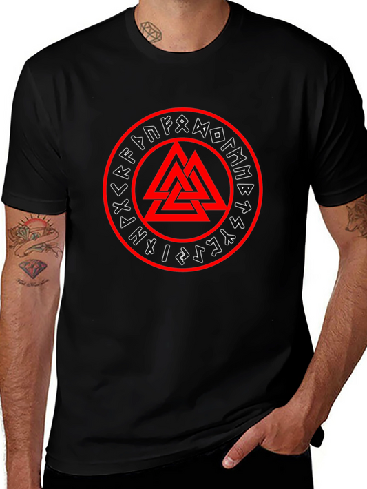 Viking Valhalla Symbol Graphic T-Shirt