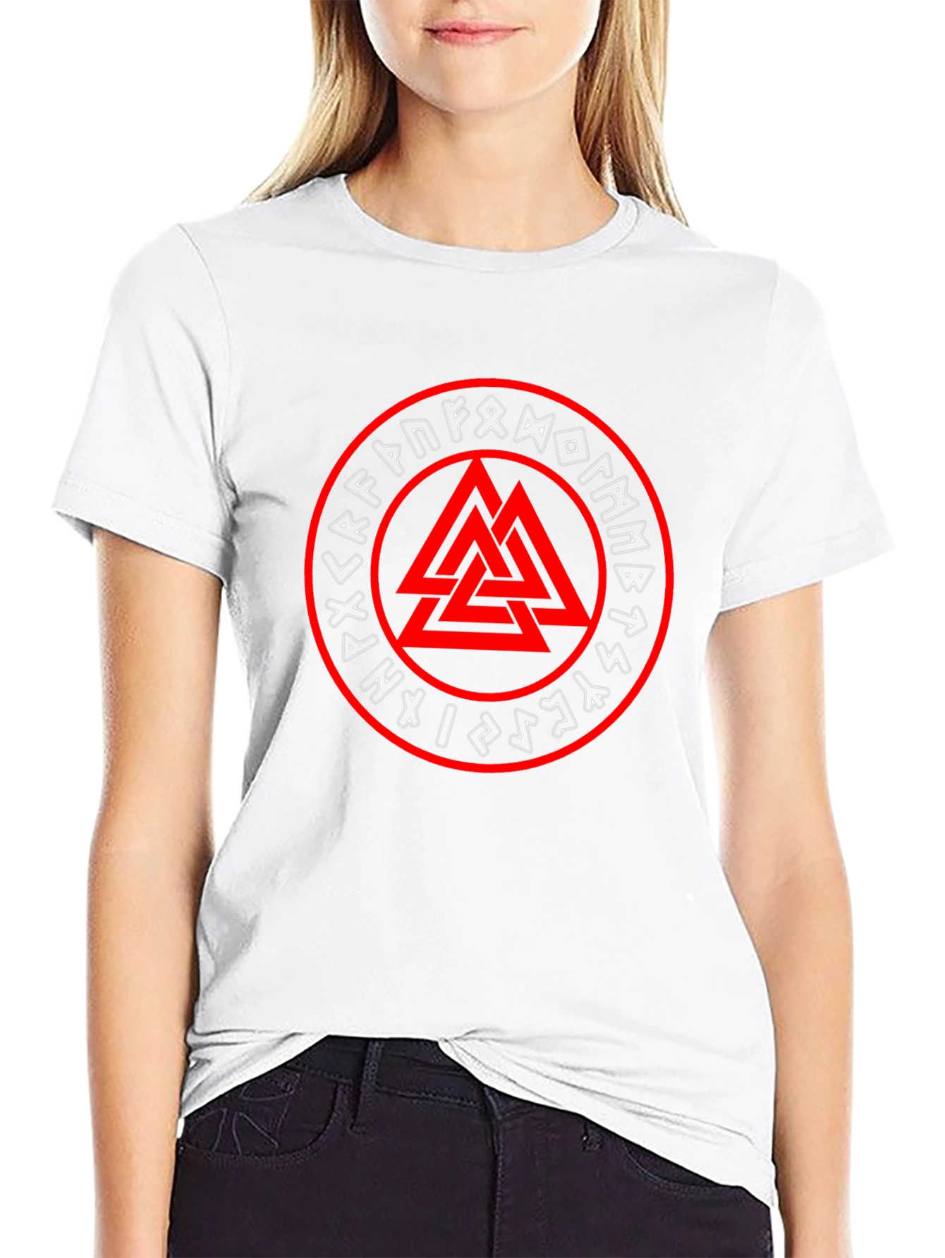 Viking Valhalla Symbol Graphic T-Shirt