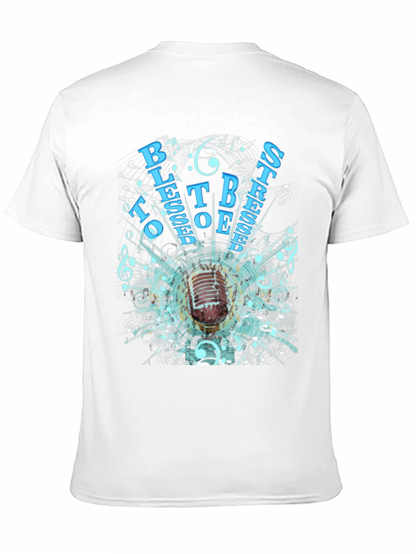 Retro Microphone Graphic T-Shirt