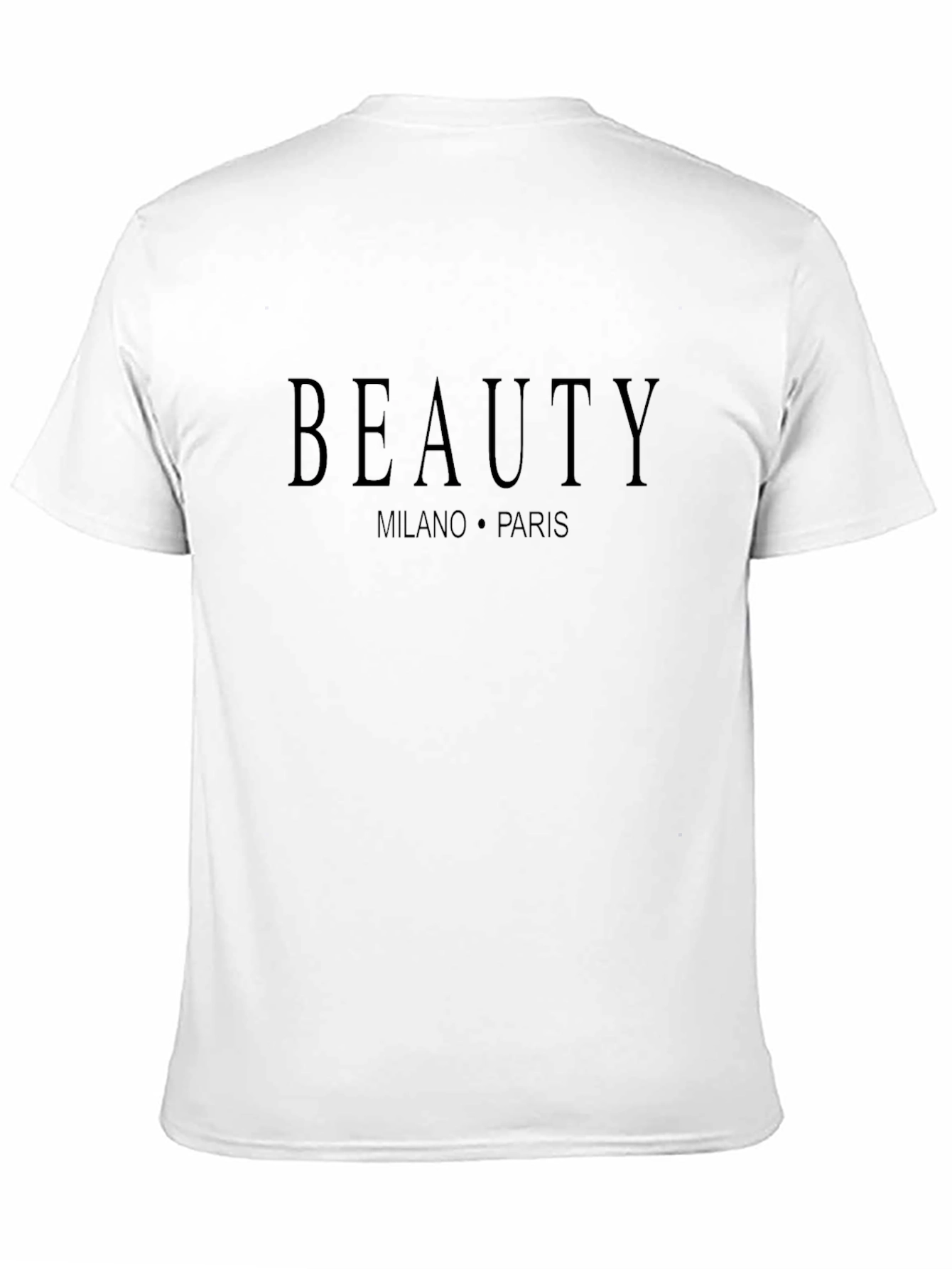 Beauty Milano Paris Graphic Tee - Stylish Cotton T-Shirt