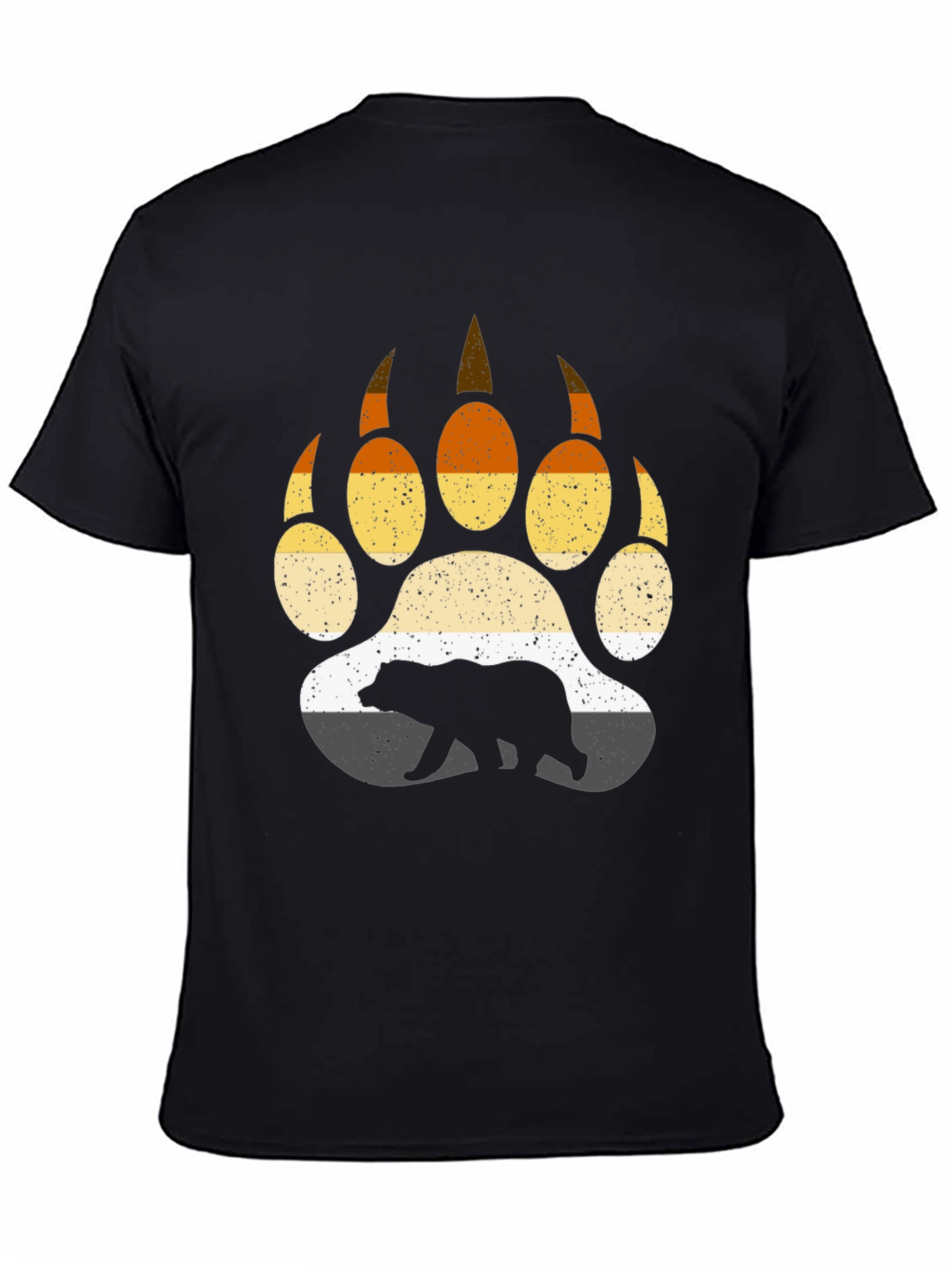 Bear Pride Paw Print T-Shirt