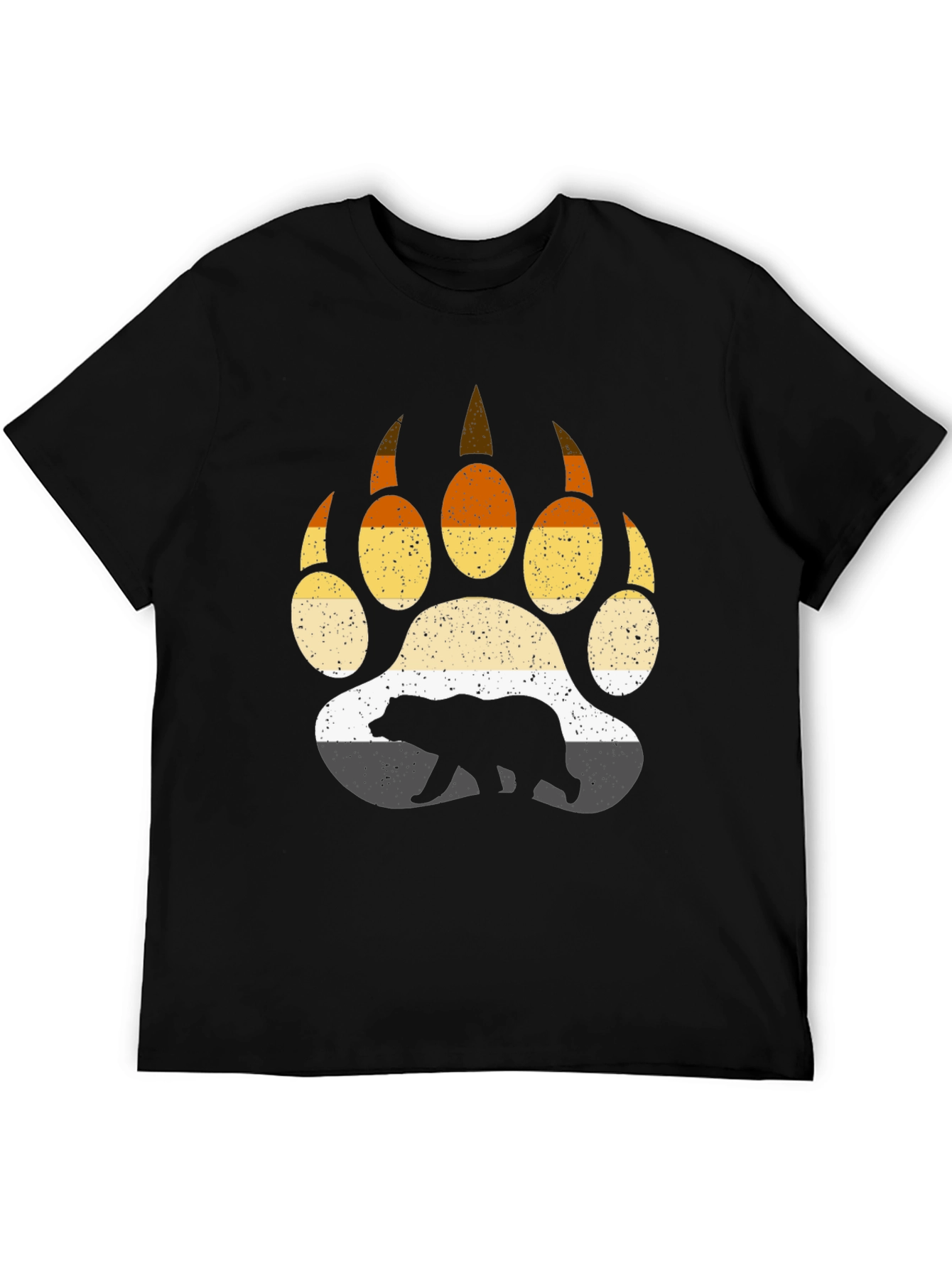 Bear Pride Paw Print T-Shirt