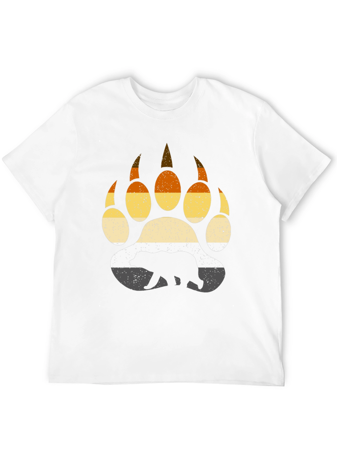 Bear Pride Paw Print T-Shirt