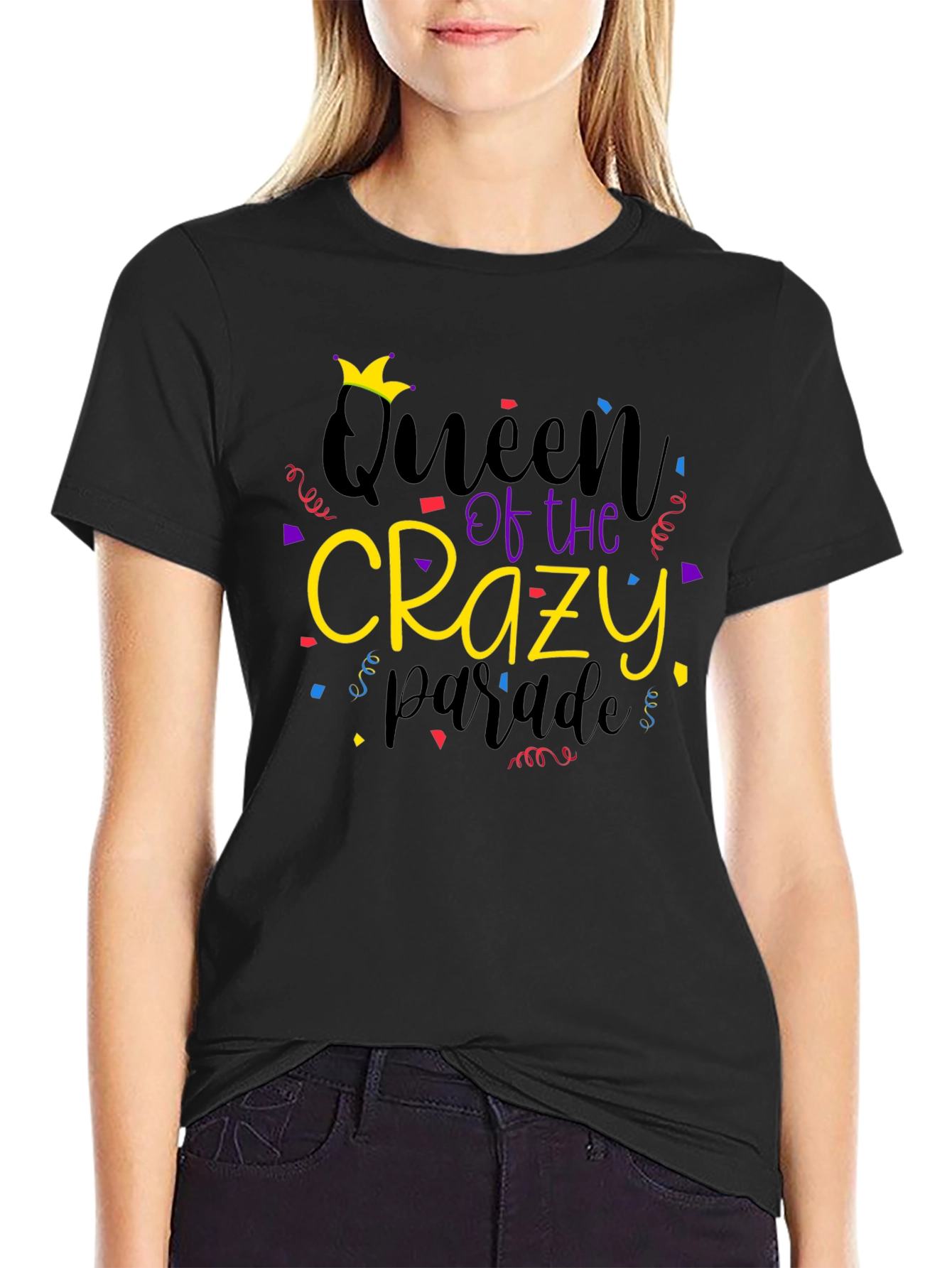 Queen of The Crazy Parade Graphic T-Shirt