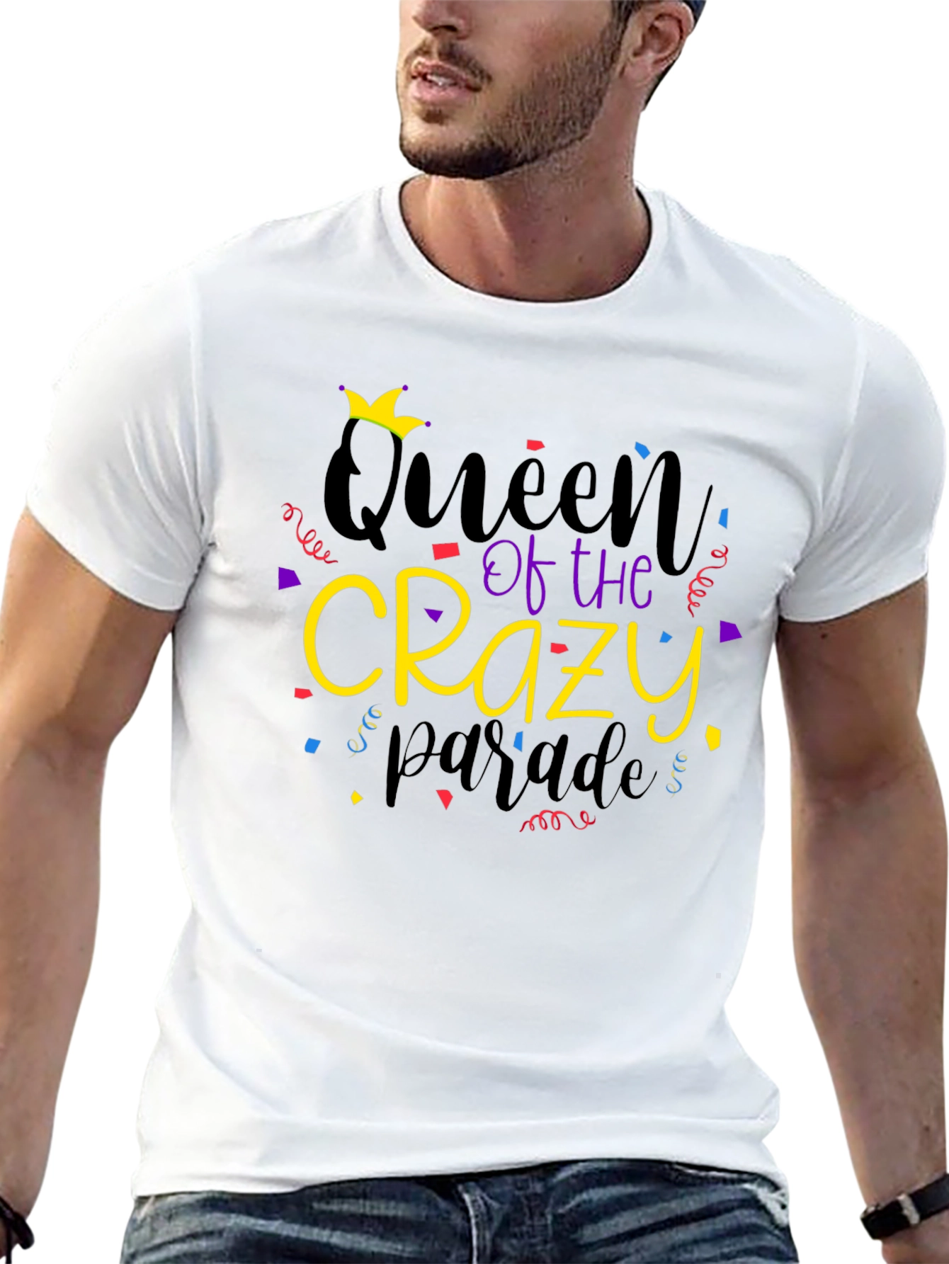 Queen of The Crazy Parade Graphic T-Shirt