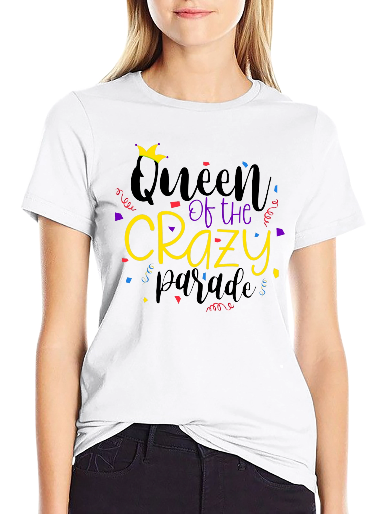 Queen of The Crazy Parade Graphic T-Shirt