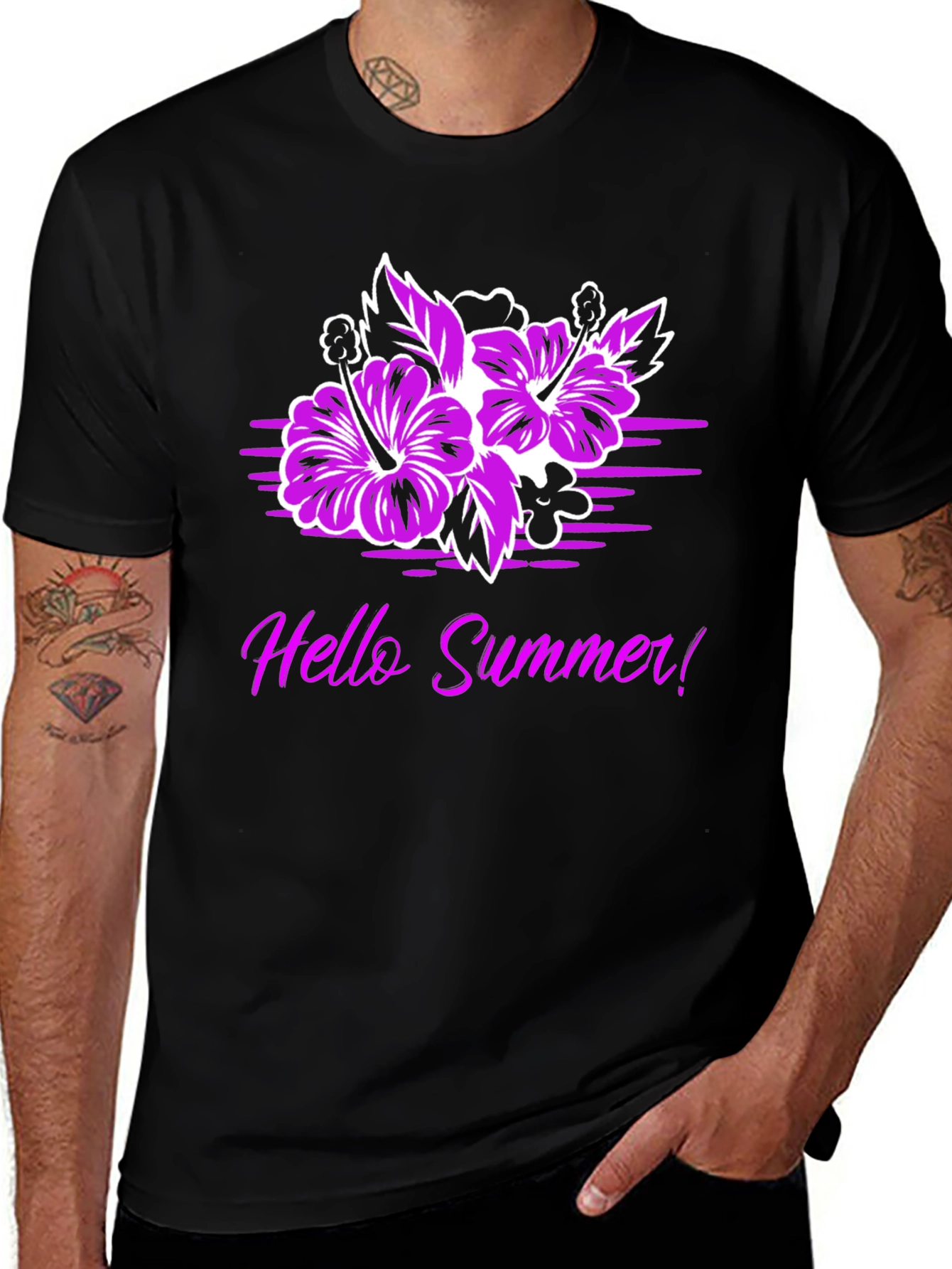 Hello Summer Floral T-Shirt