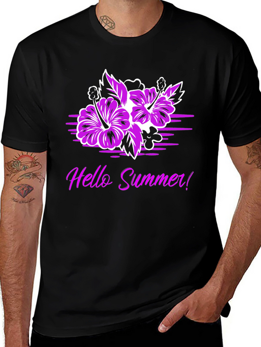 Hello Summer Floral T-Shirt