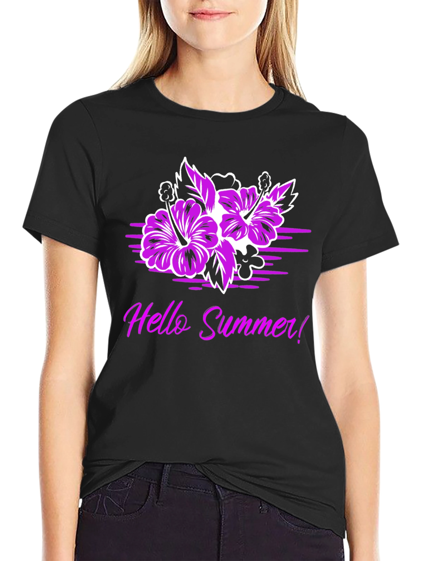 Hello Summer Floral T-Shirt