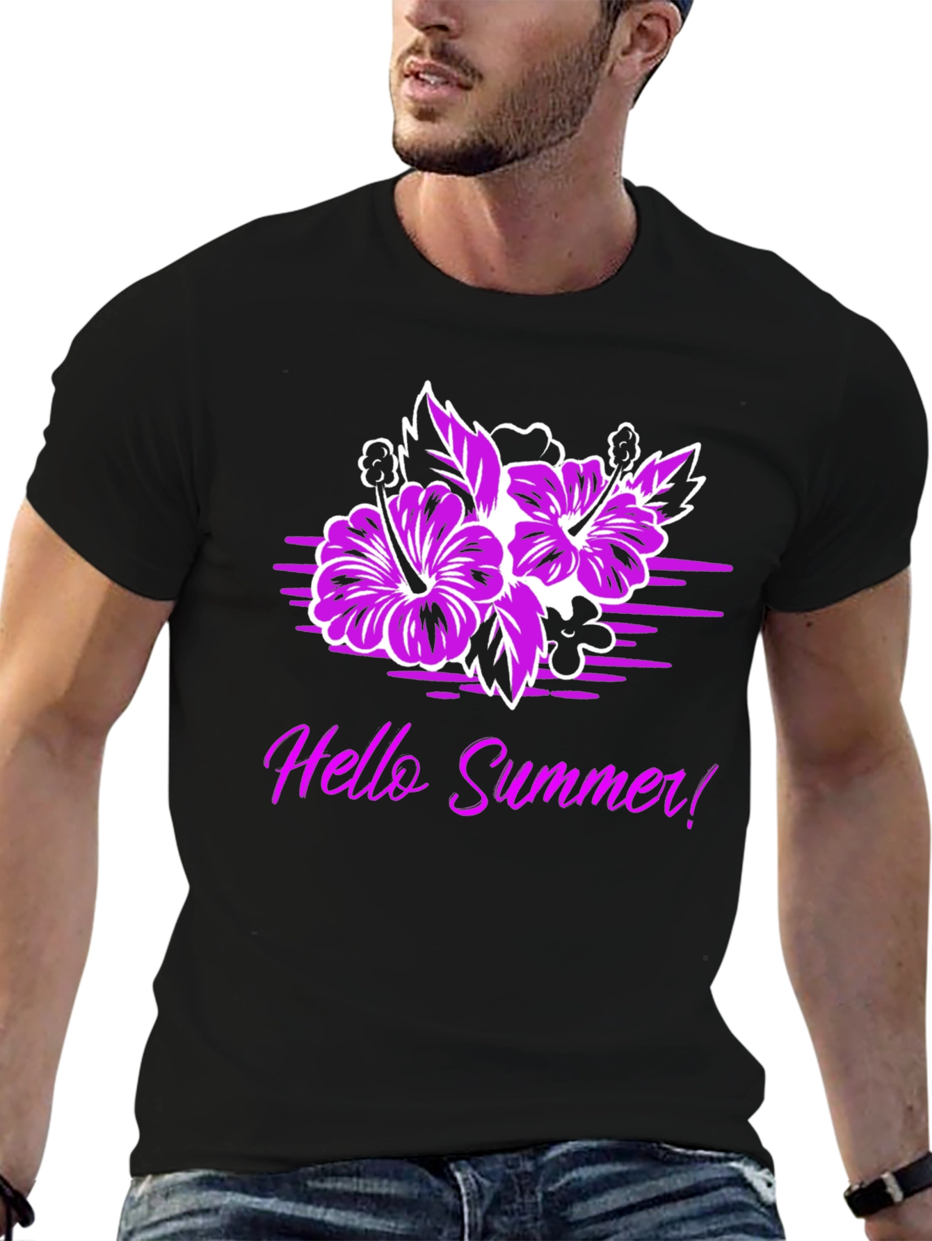 Hello Summer Floral T-Shirt